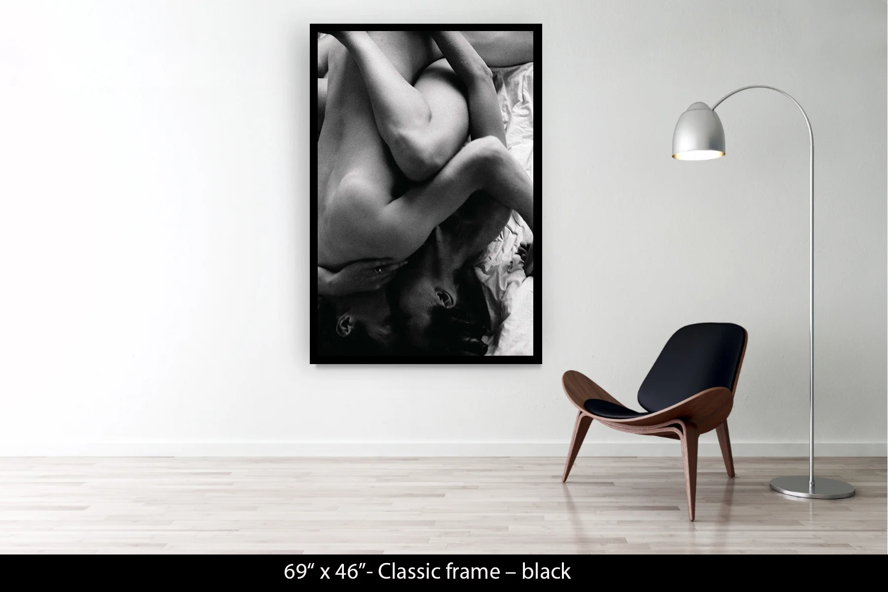 69"x46" | Classic Frame Black
