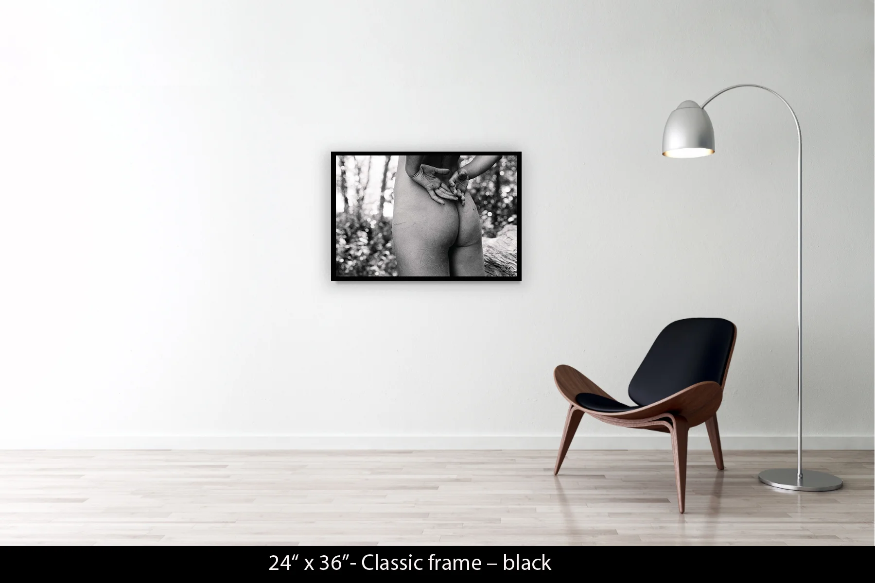 24"x36" | Classic Frame Black