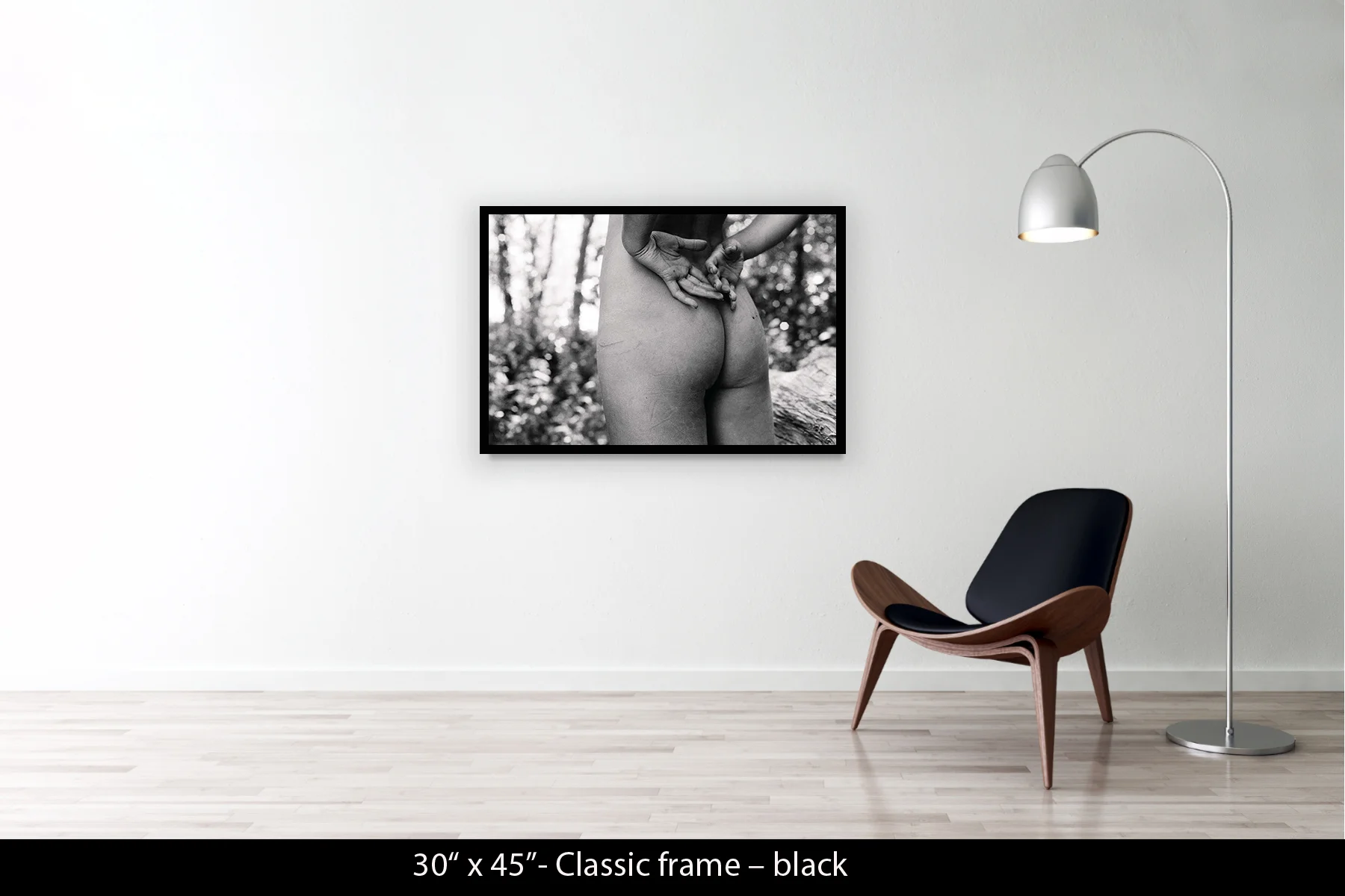 30"x45" | Classic Frame Black