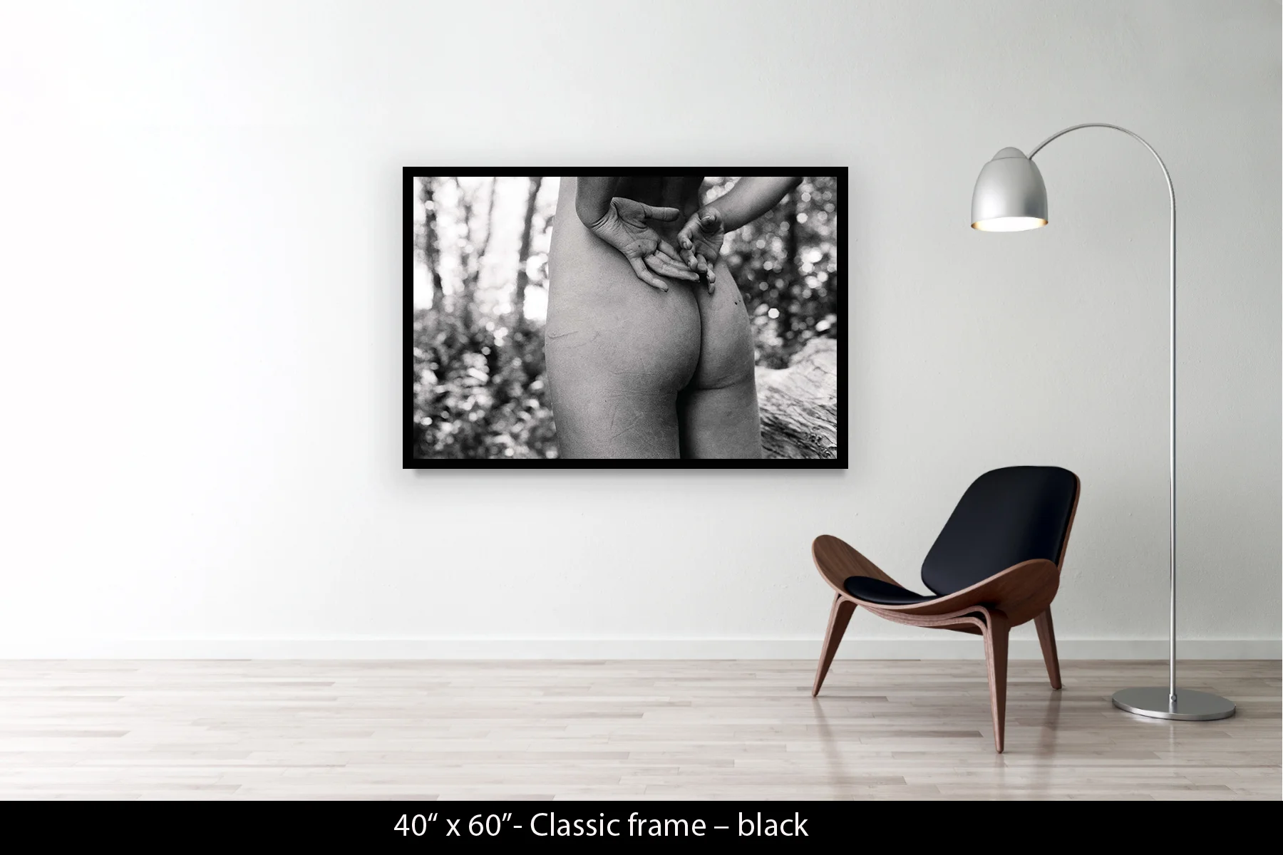 40"x60" | Classic Frame Black