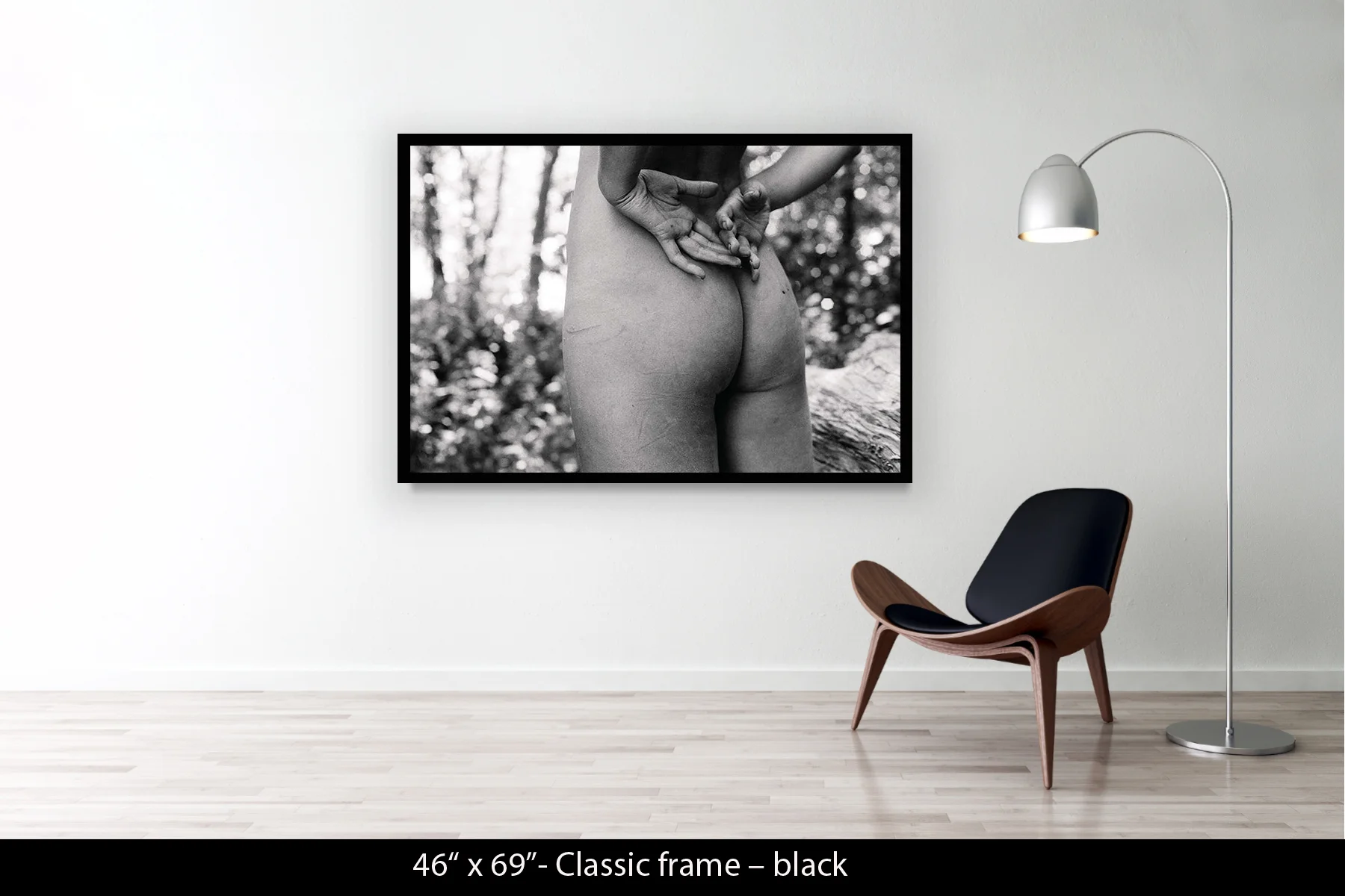 46"x69" | Classic Frame Black