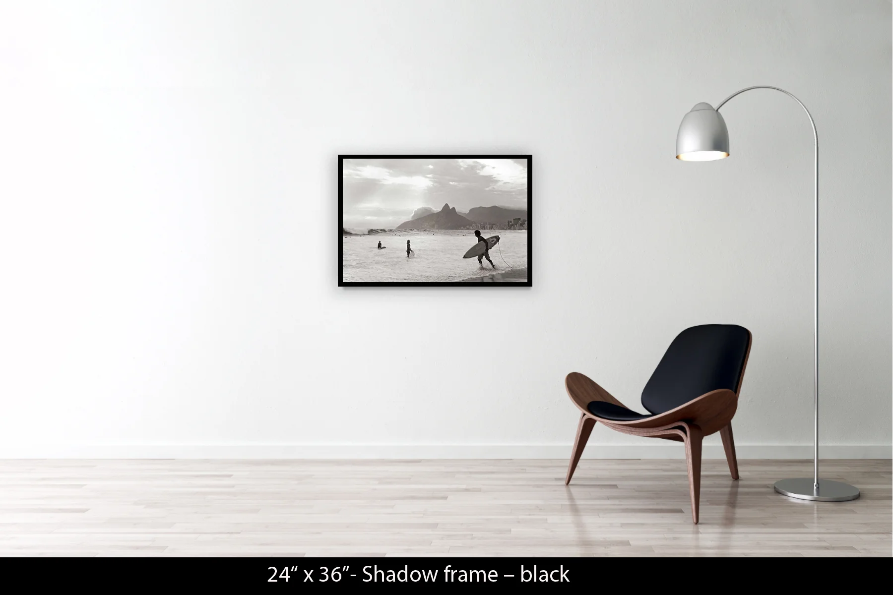 24"x36" | Shadow Frame Black