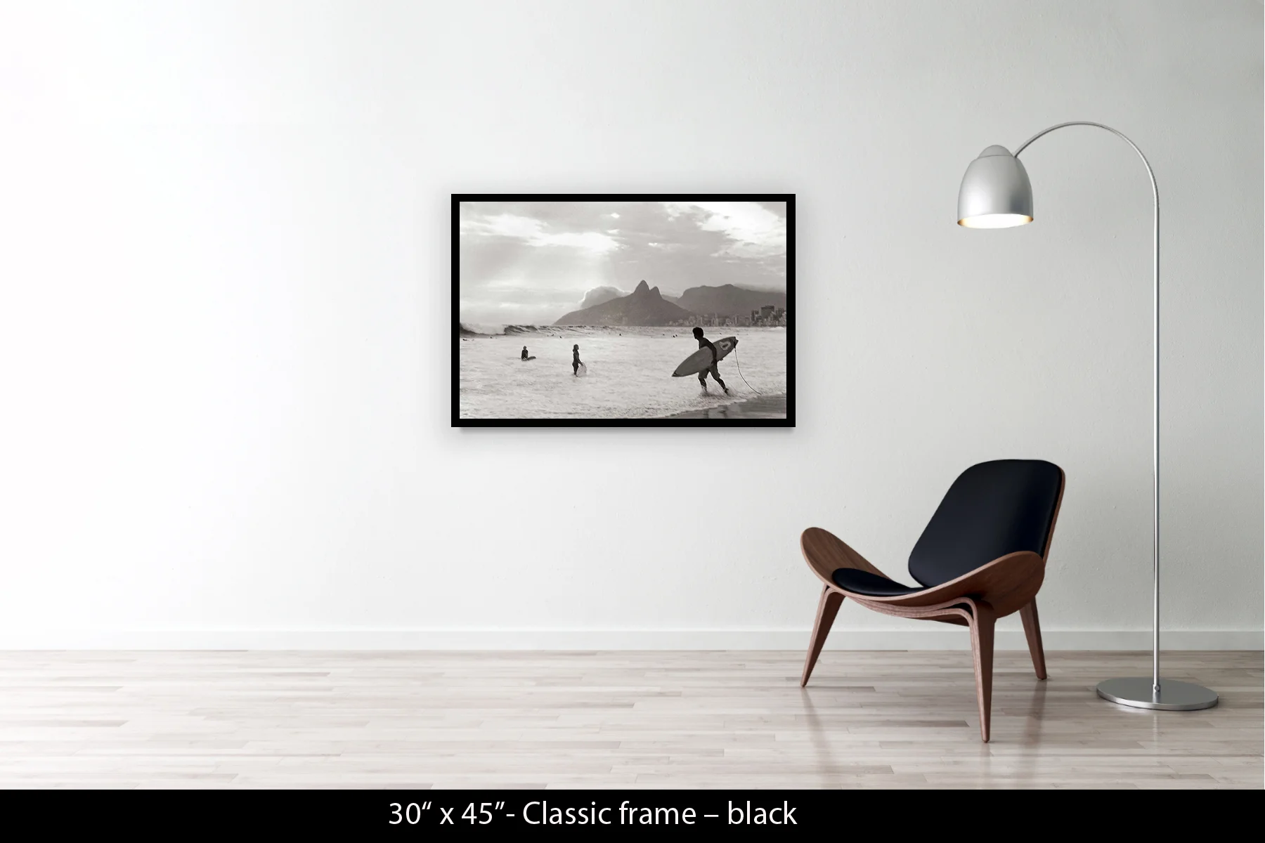 30"x45" | Classic Frame Black