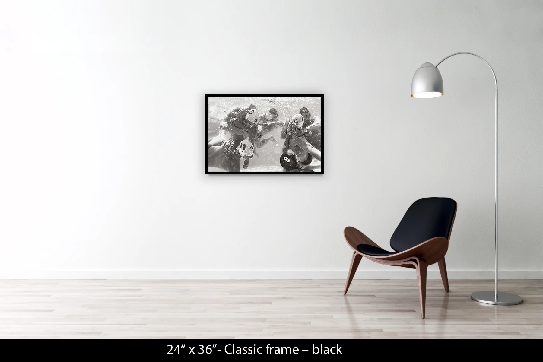 24"x36" | Classic Frame Black