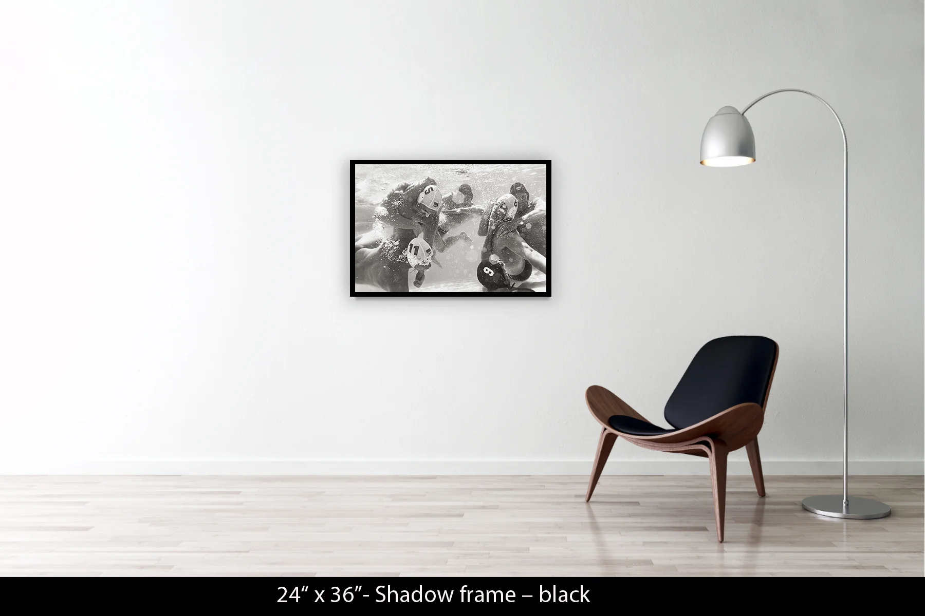 24"x36" | Shadow Frame Black