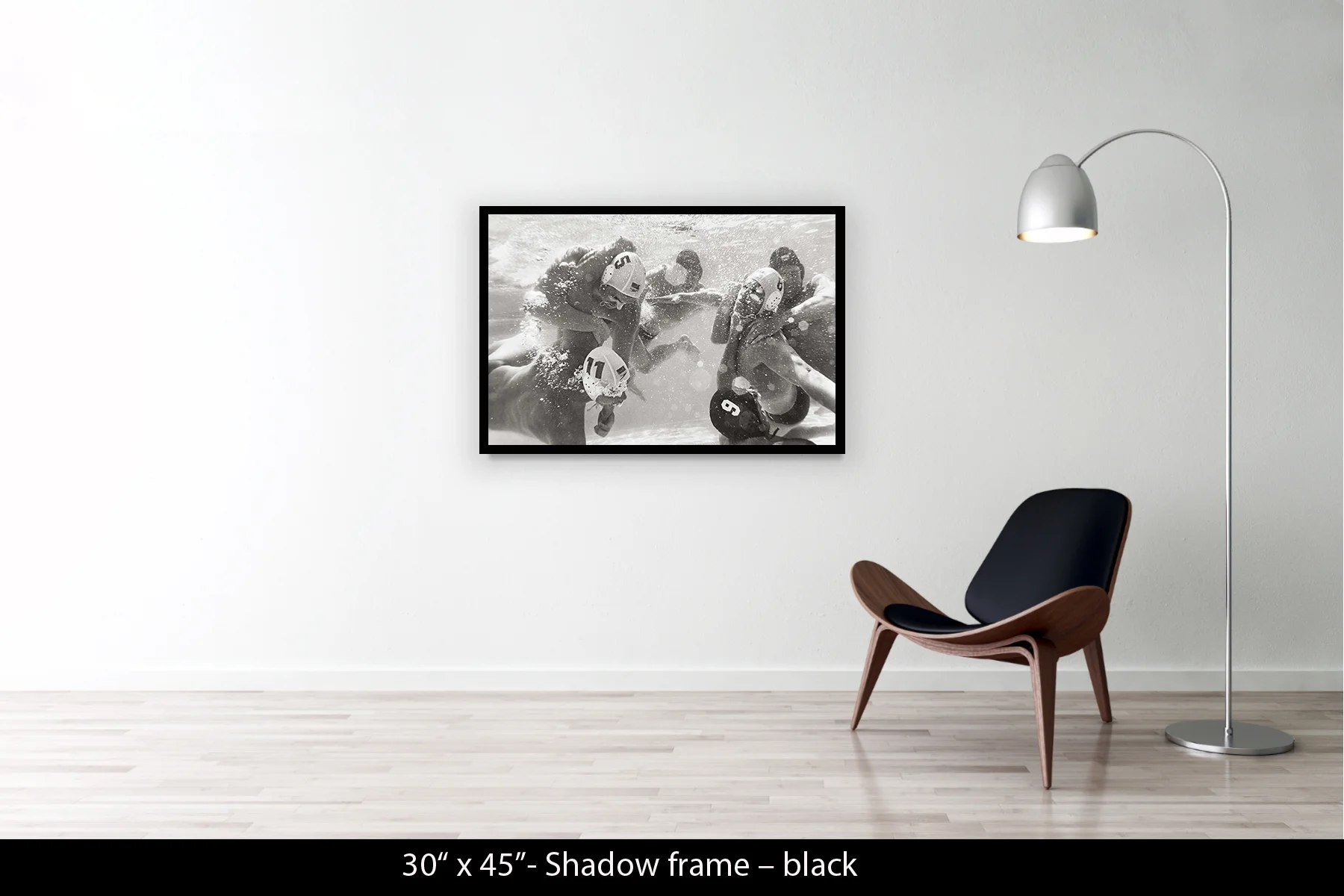 30"x45" | Shadow Frame Black