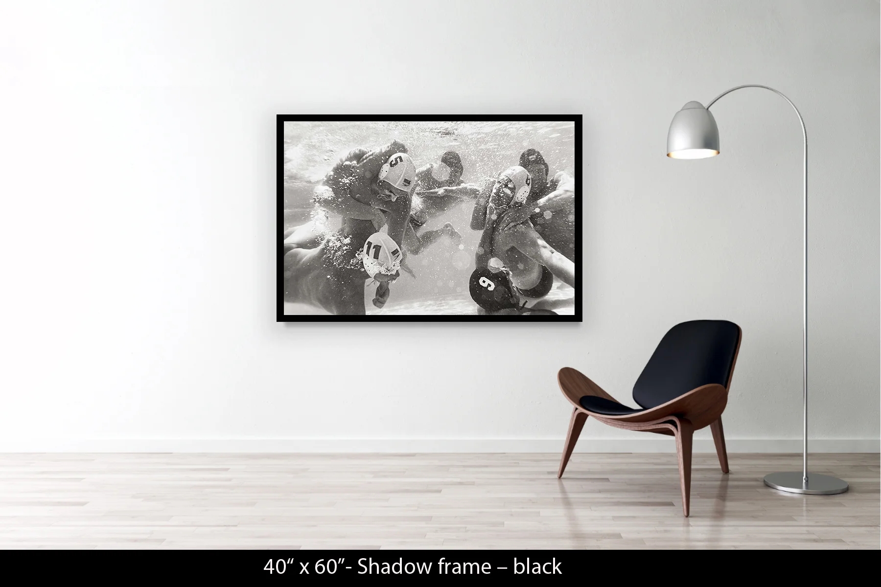 40"x60" | Shadow Frame Black