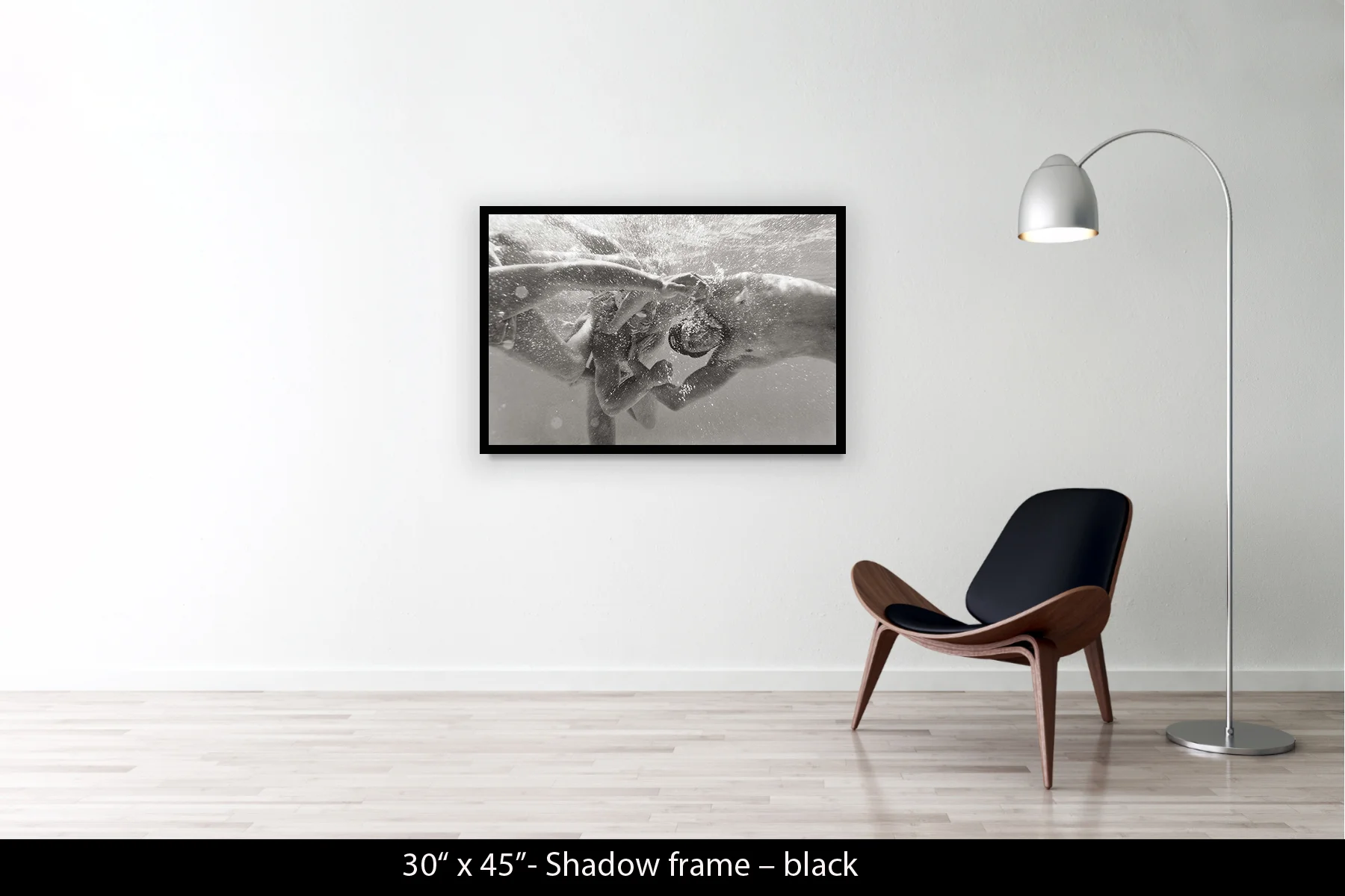 30"x45" | Shadow Frame Black