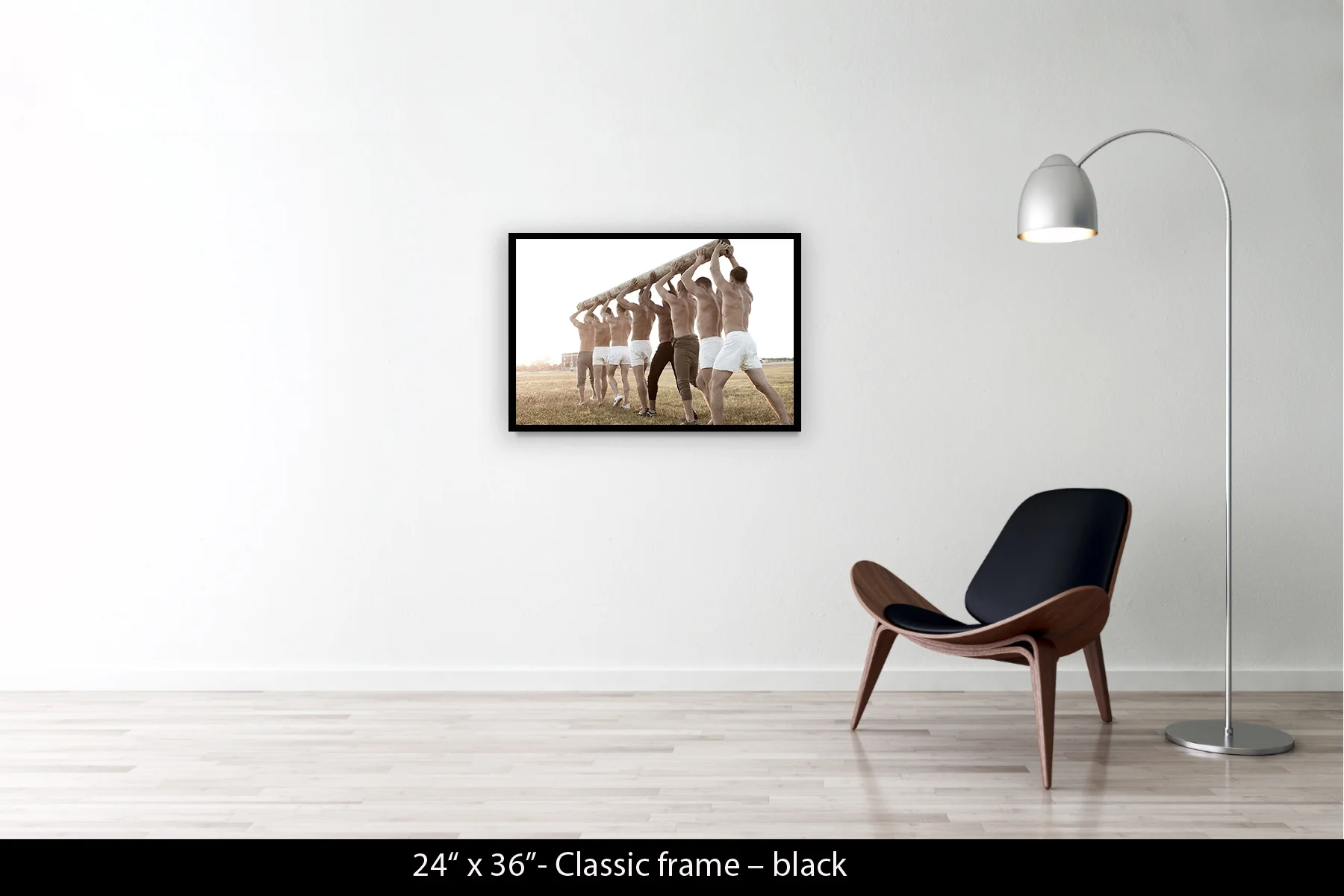 24"x36" | Classic Frame Black