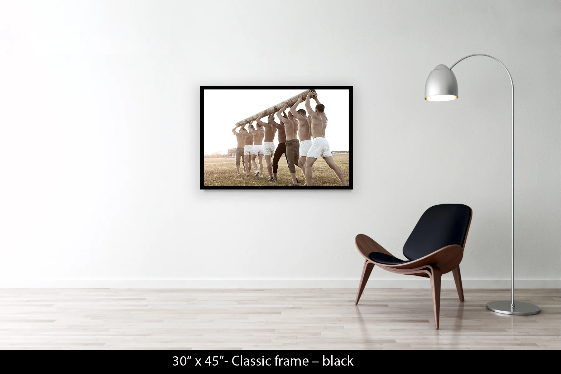 30"x45" | Classic Frame Black