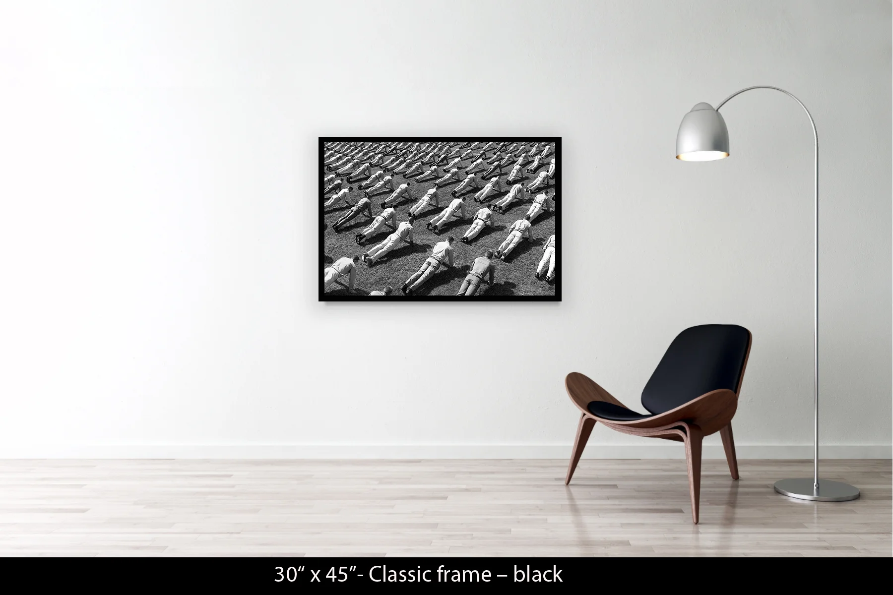 30"x45" | Classic Frame Black