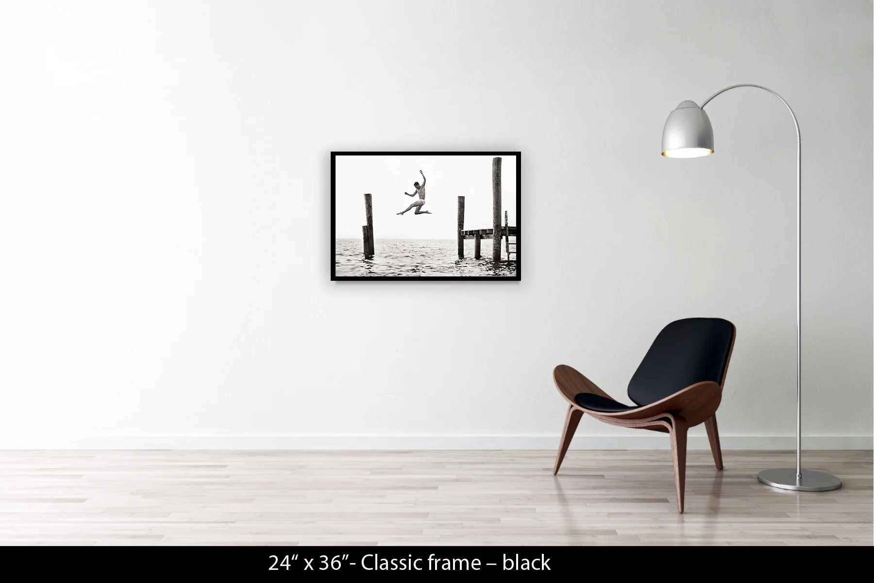 24"x36" | Classic Frame Black