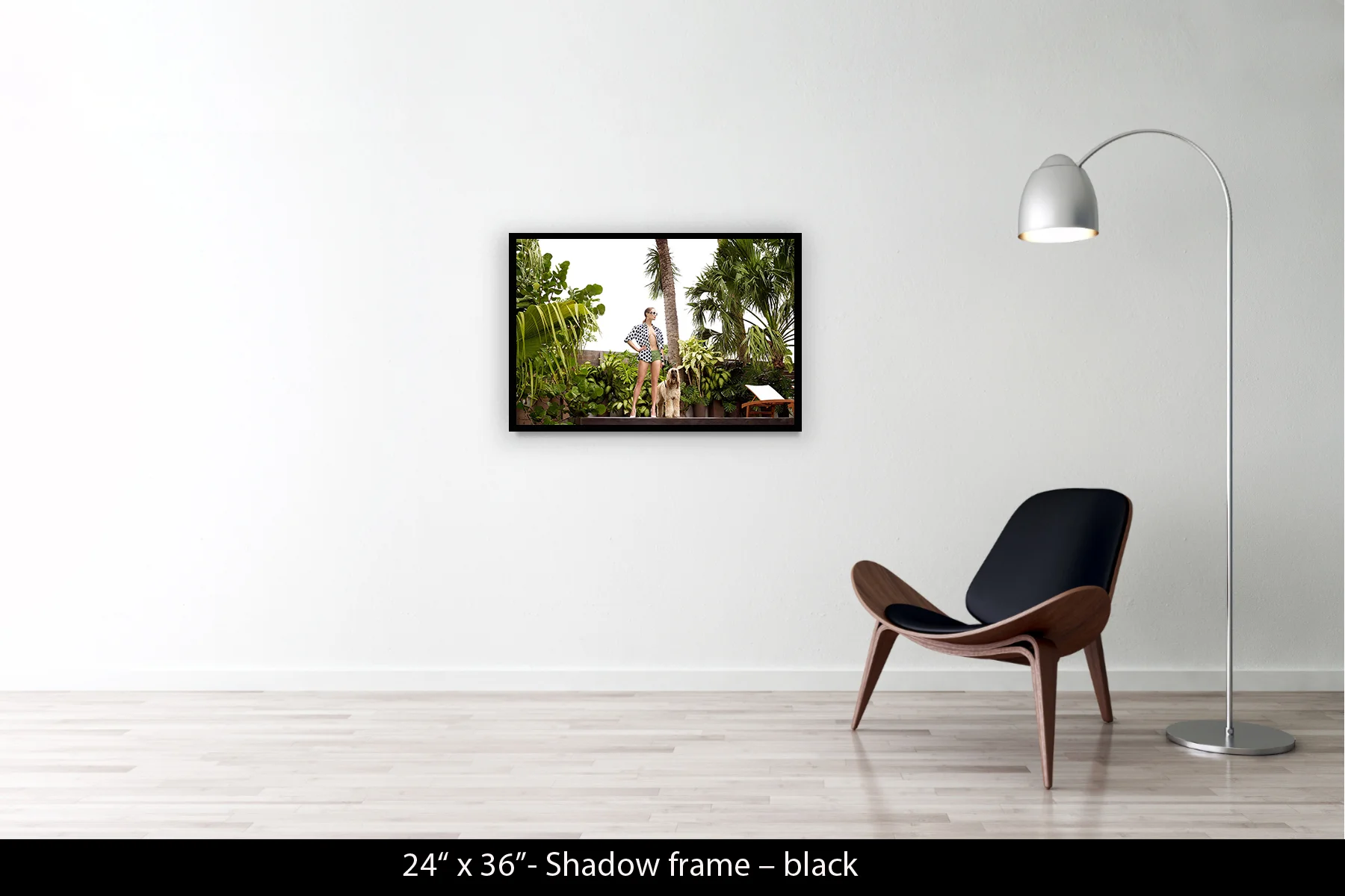 24"x36" | Shadow Frame Black