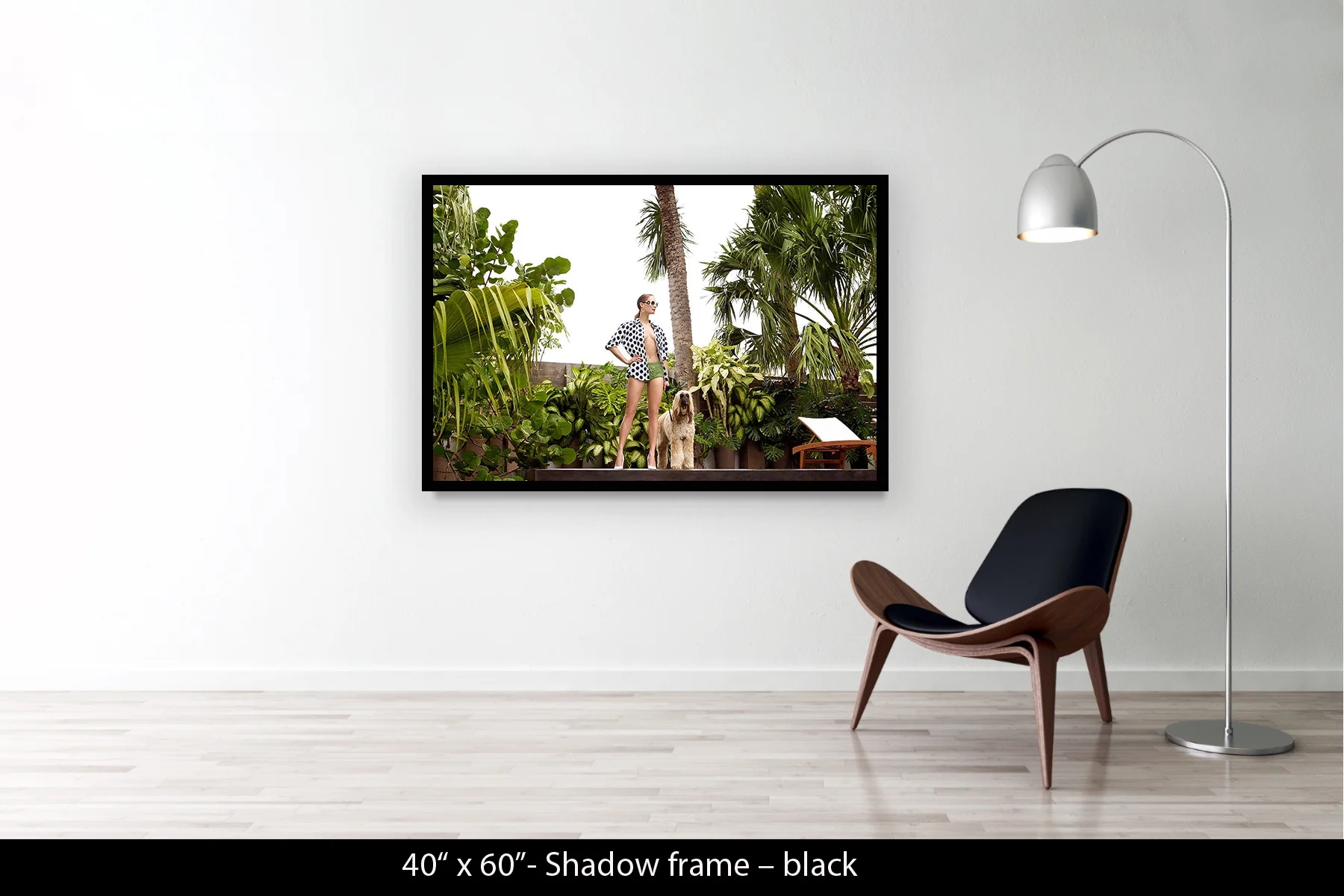 40"x60" | Shadow Frame Black
