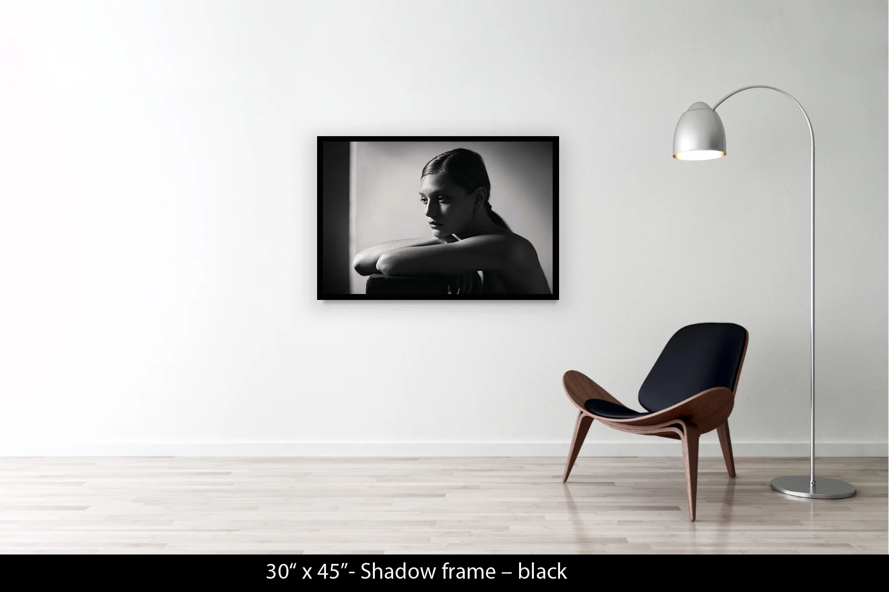 30"x45" | Shadow Frame Black