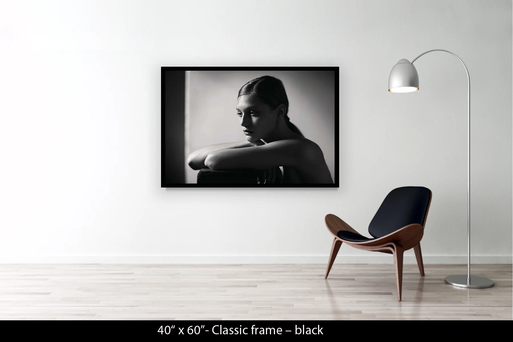 40"x60" | Classic Frame Black