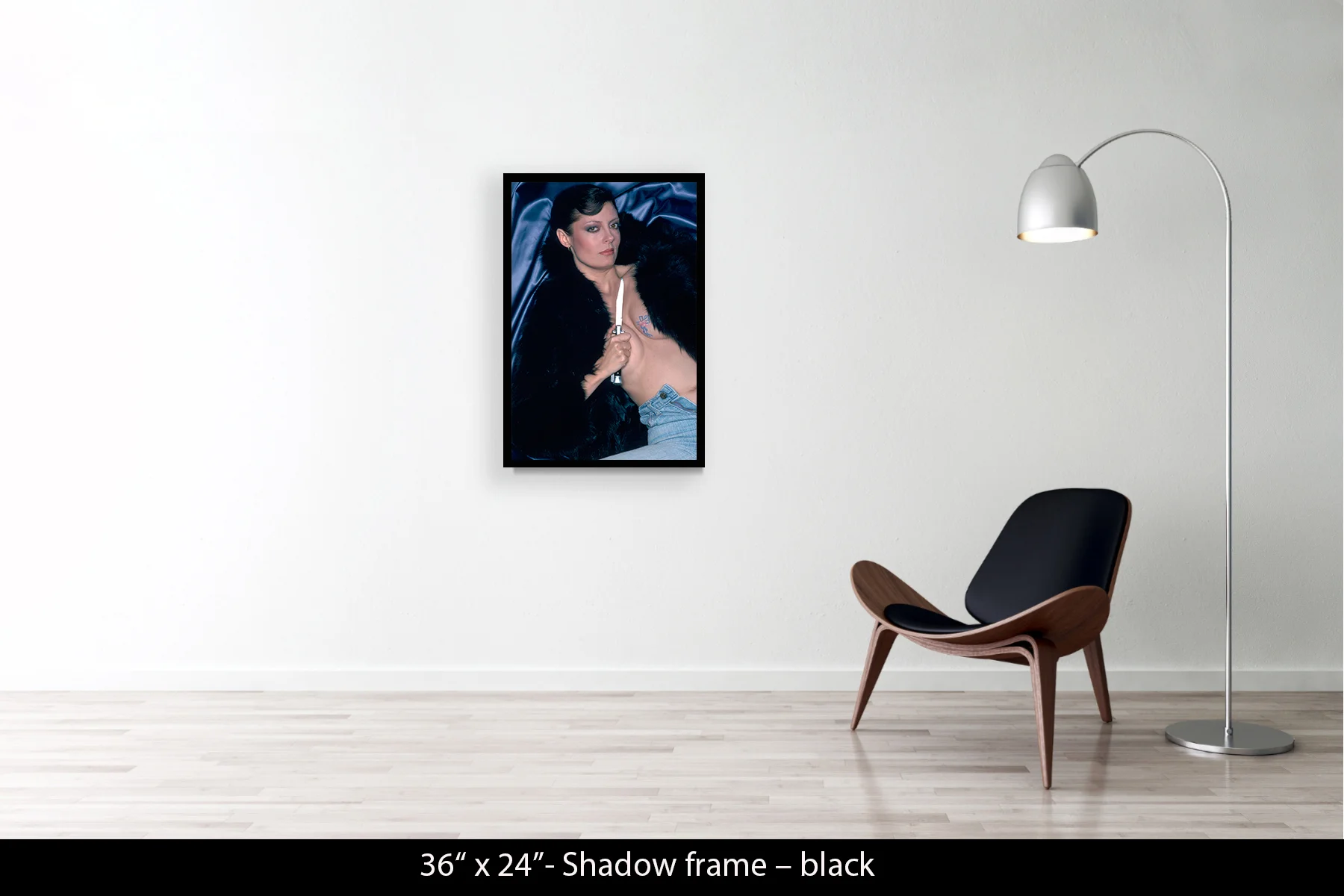 36"x24" | Shadow Frame Black