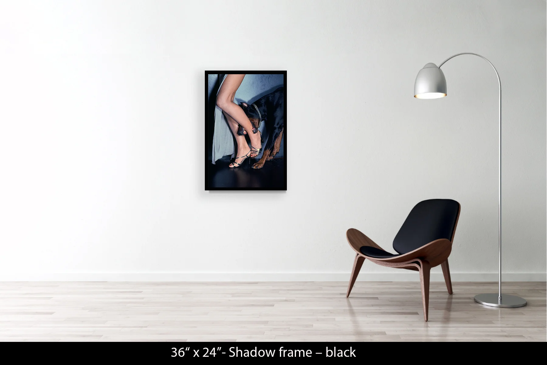 36"x24" | Shadow Frame Black