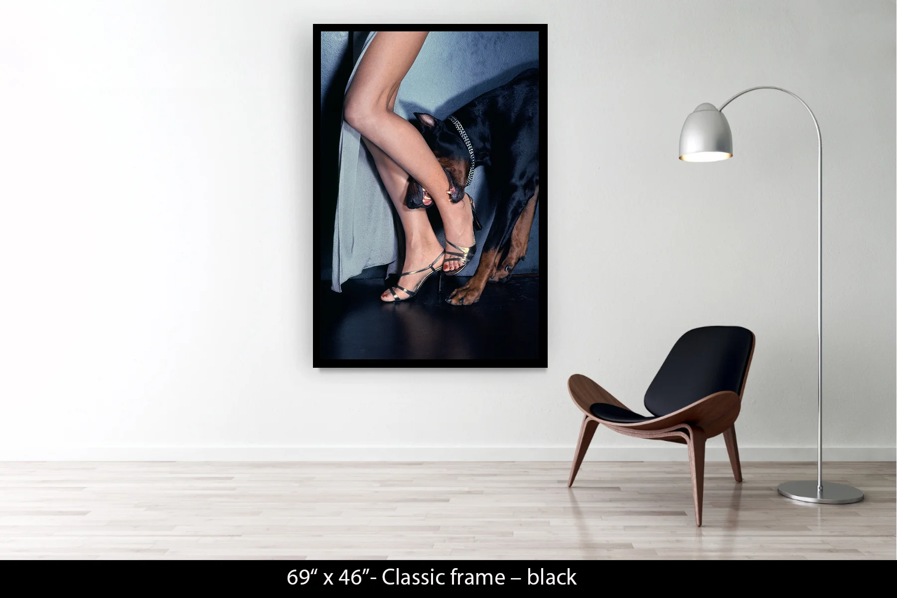 69"x46" | Classic Frame Black