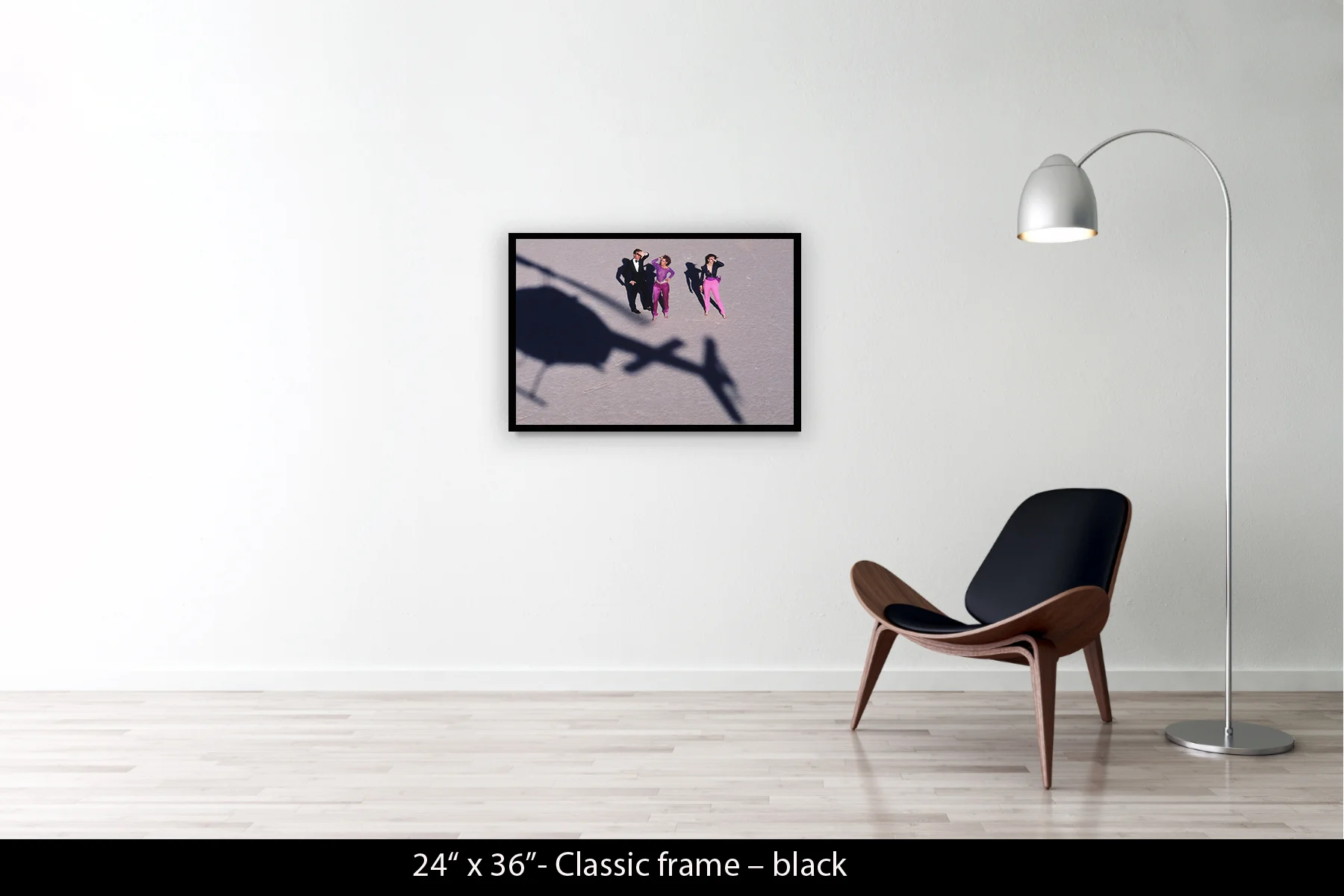 24"x36" | Classic Frame Black