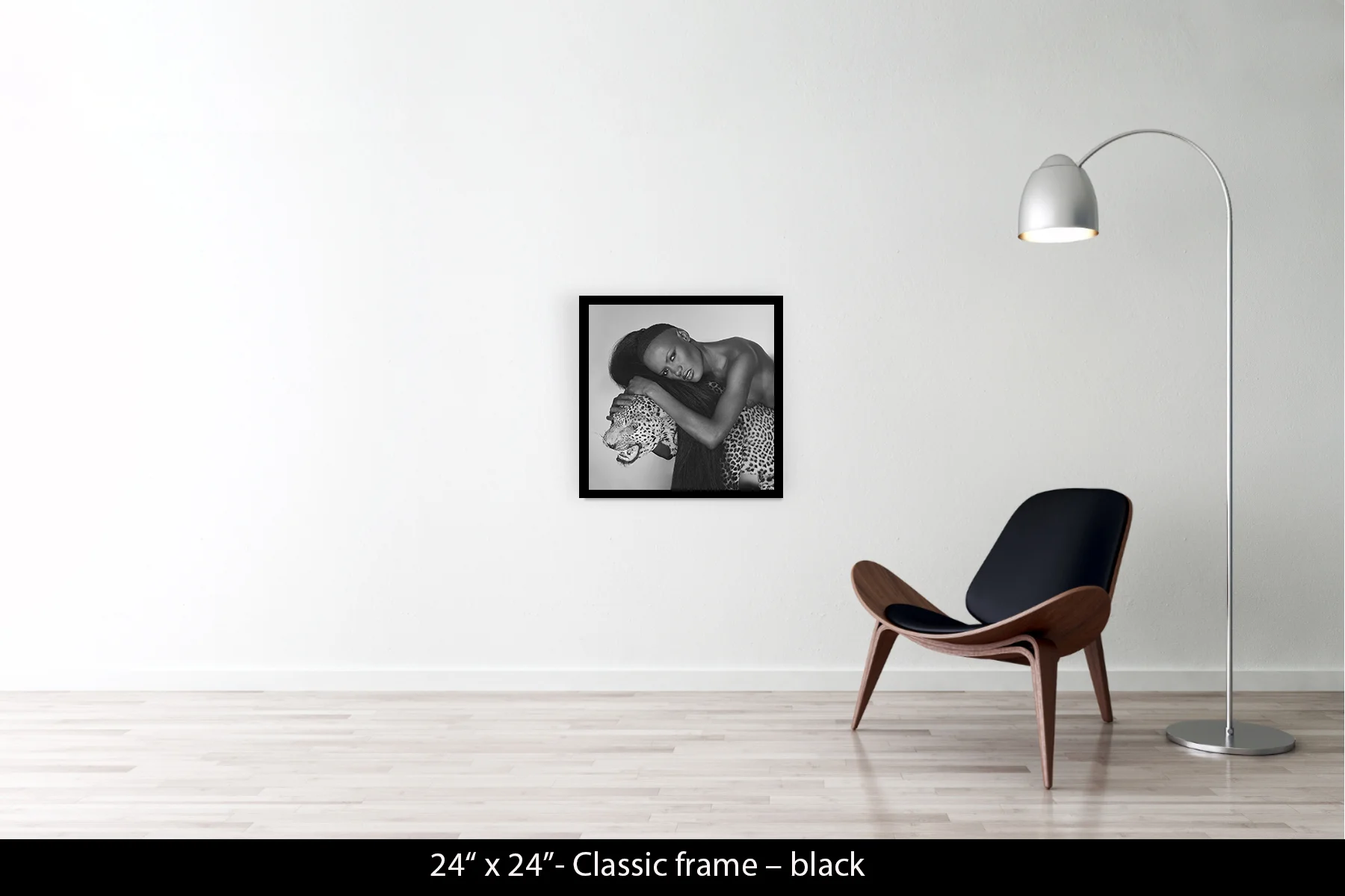 24"x24" | Classic Frame Black
