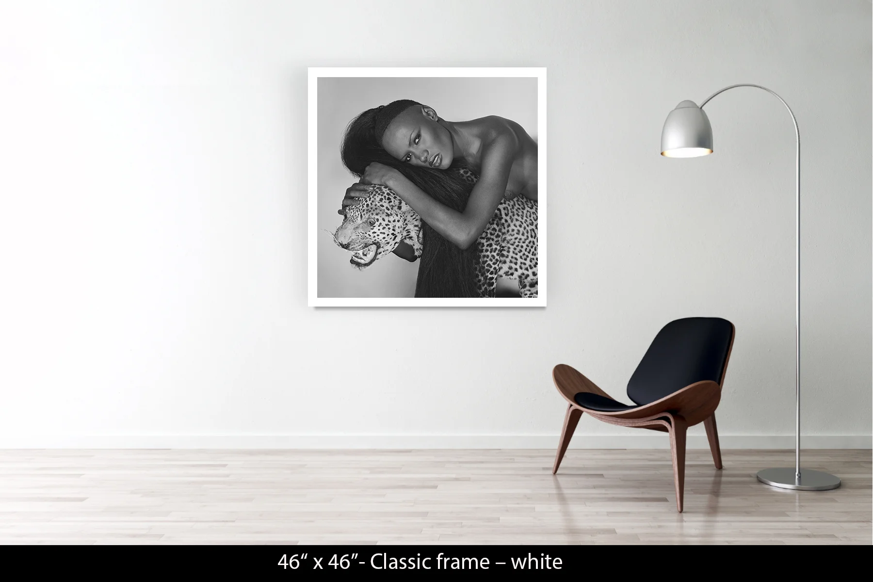 46"x46" | Classic Frame White