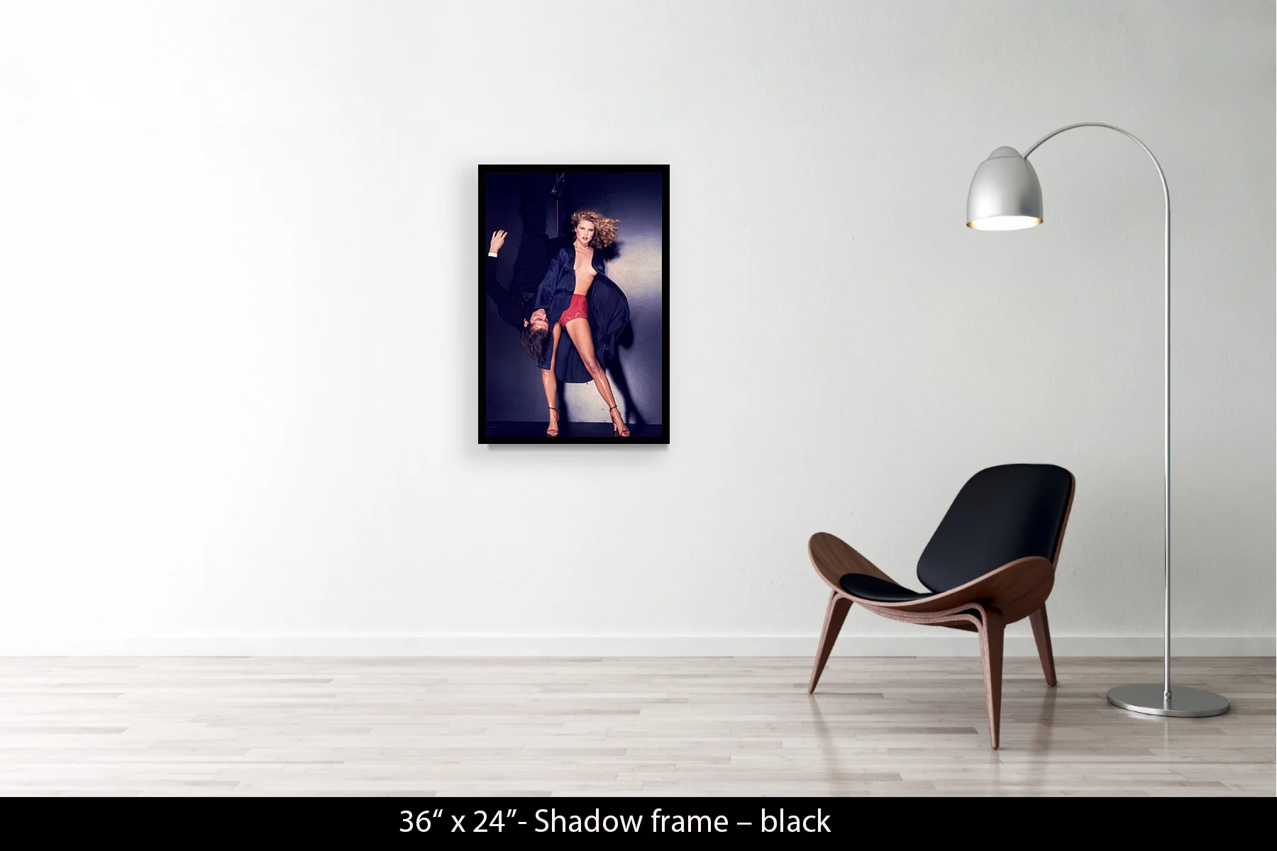 36"x24" | Shadow Frame Black