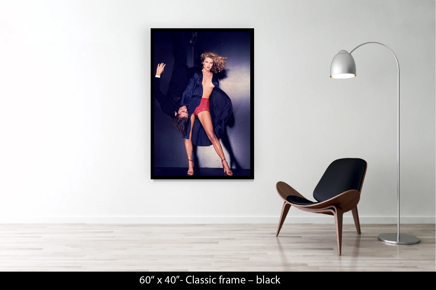 60"x40" | Classic Frame Black