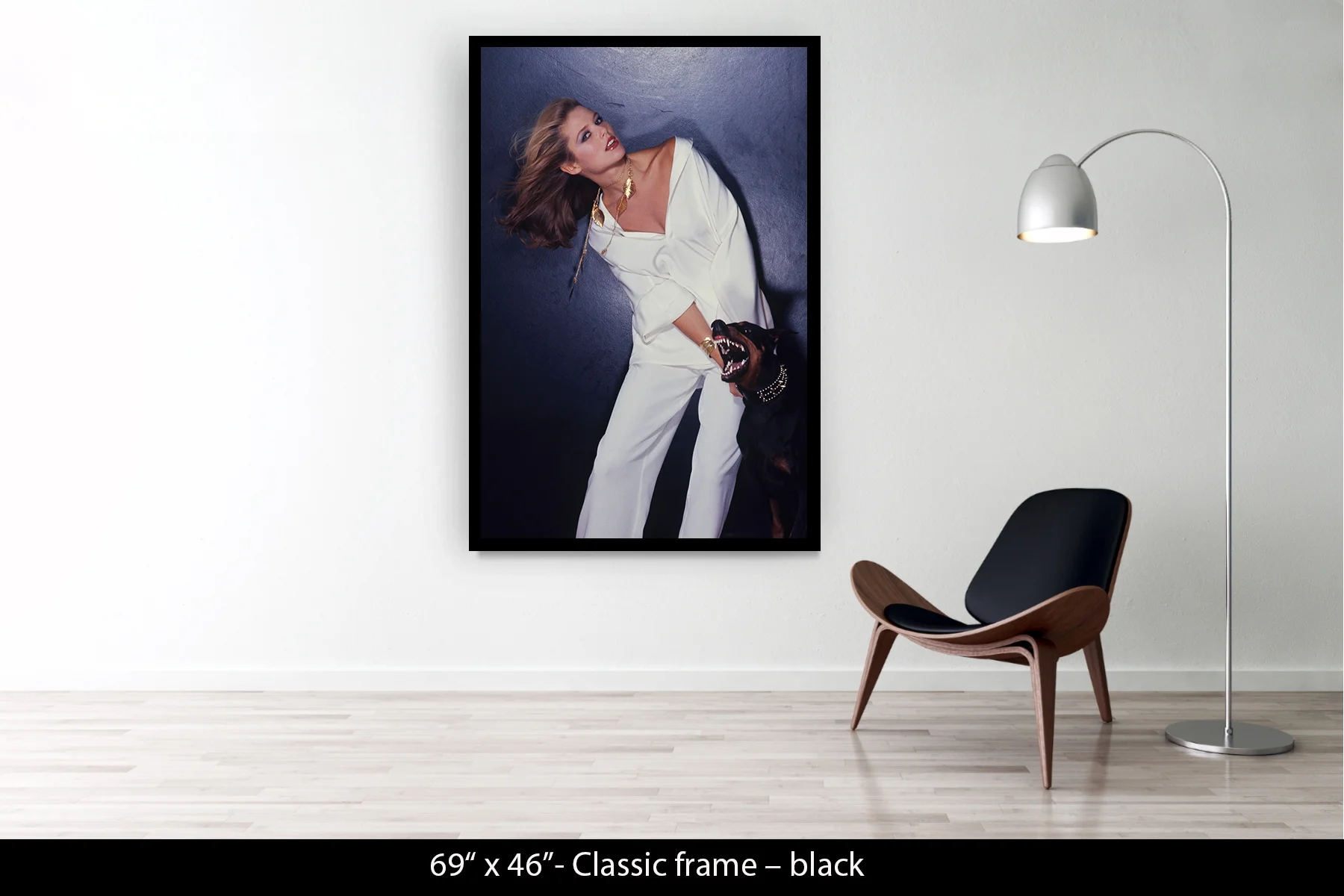 69"x46" | Classic Frame Black