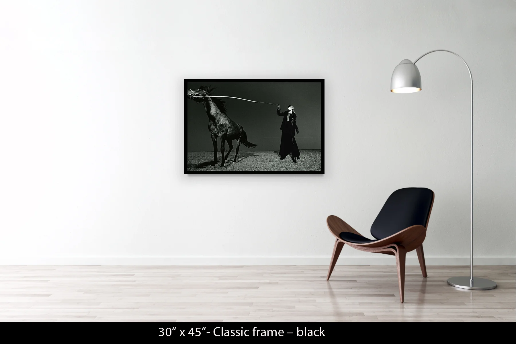 30"x45" | Classic Frame Black