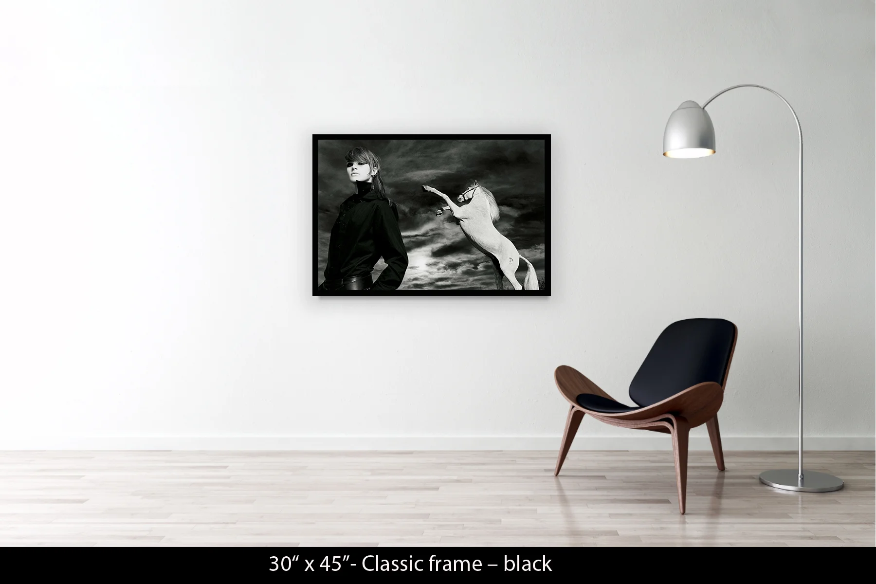 30"x45" | Classic Frame Black