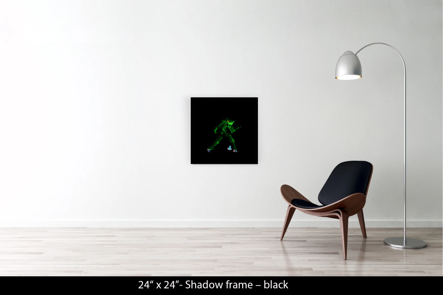 24"x24" | Shadow Frame Black