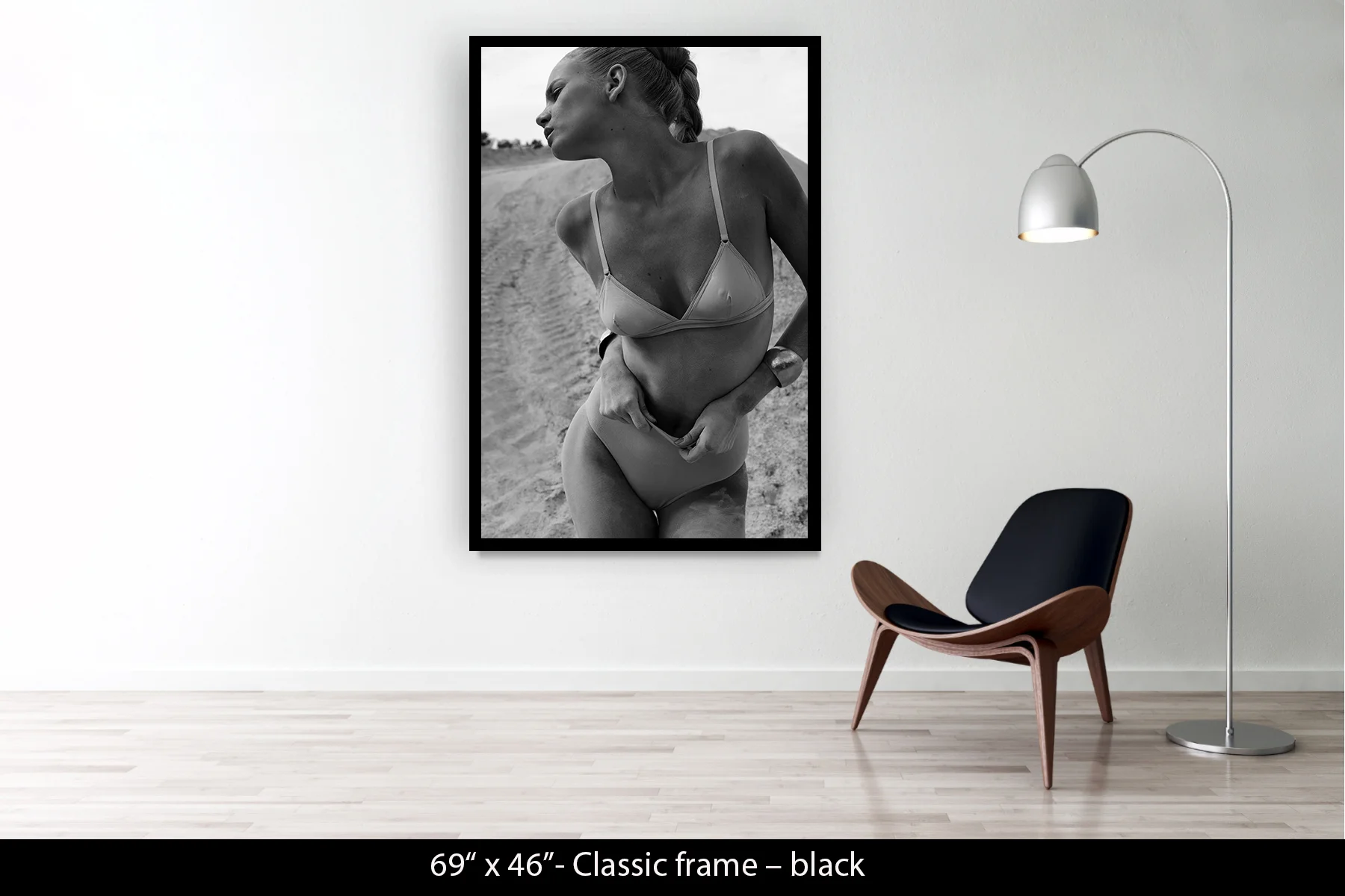 69"x46" | Classic Frame Black