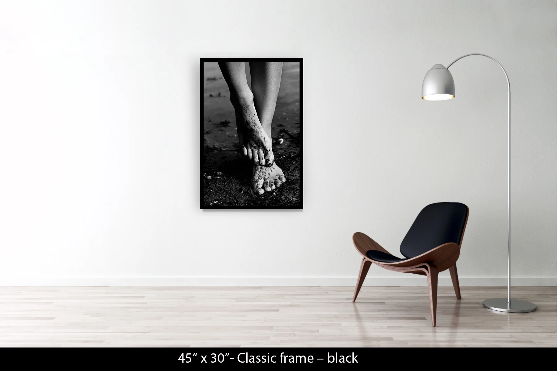 45"x30" | Classic Frame Black