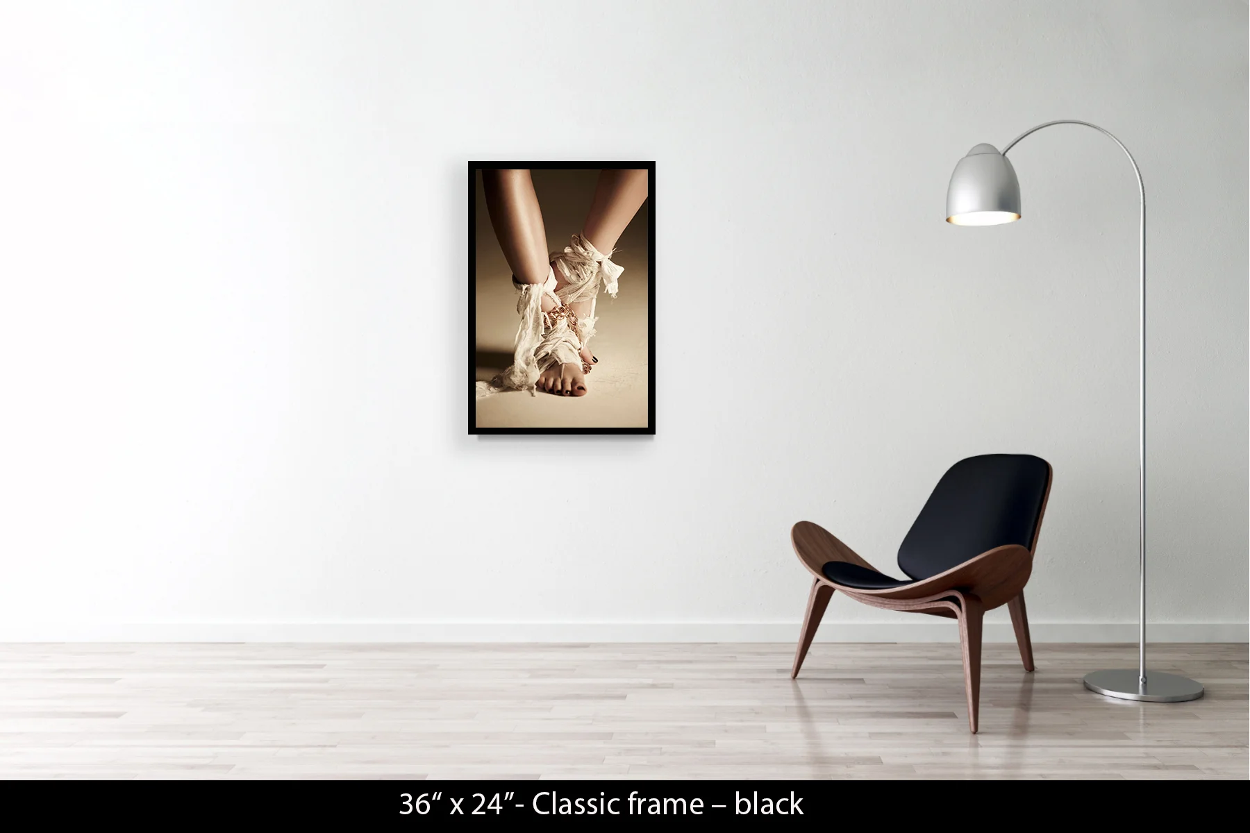 36"x24" | Classic Frame Black