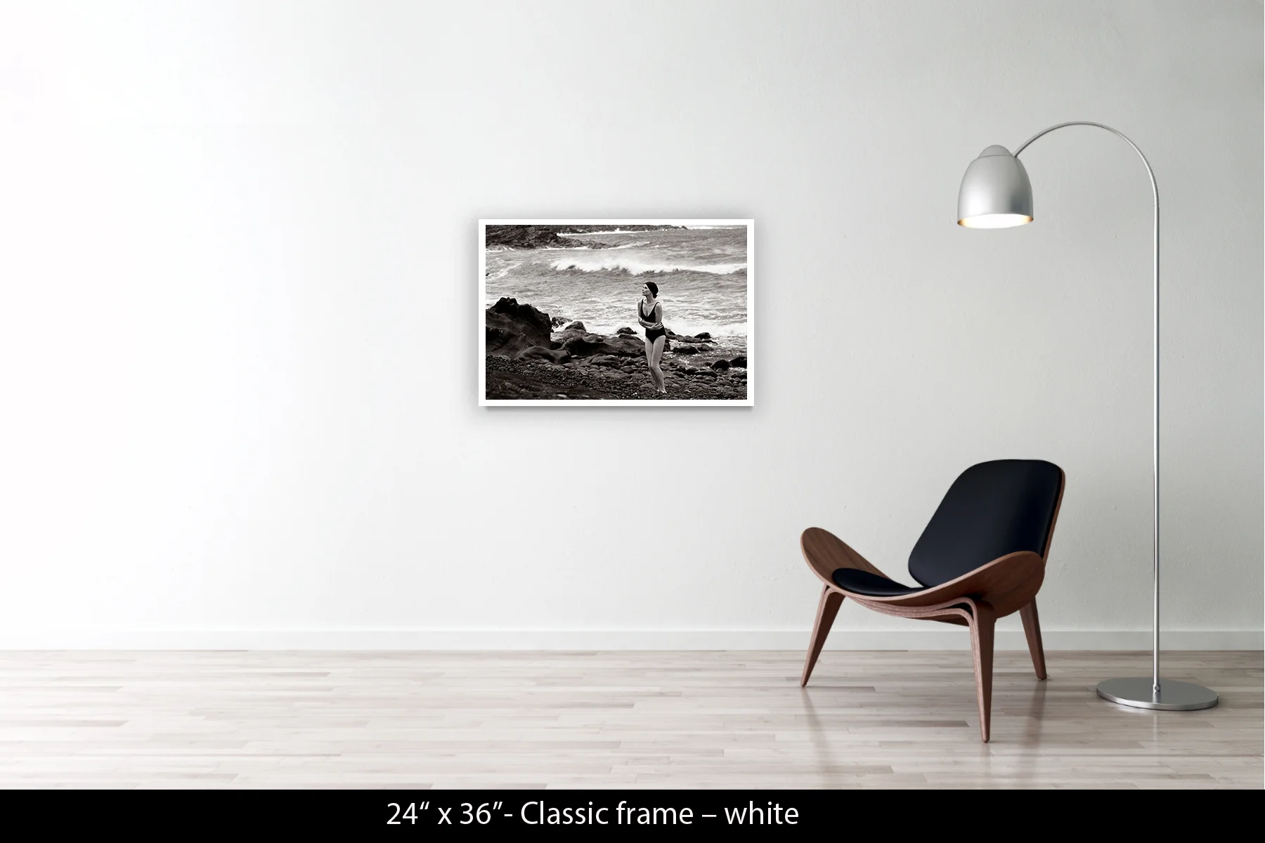 24"x36" | Classic Frame White