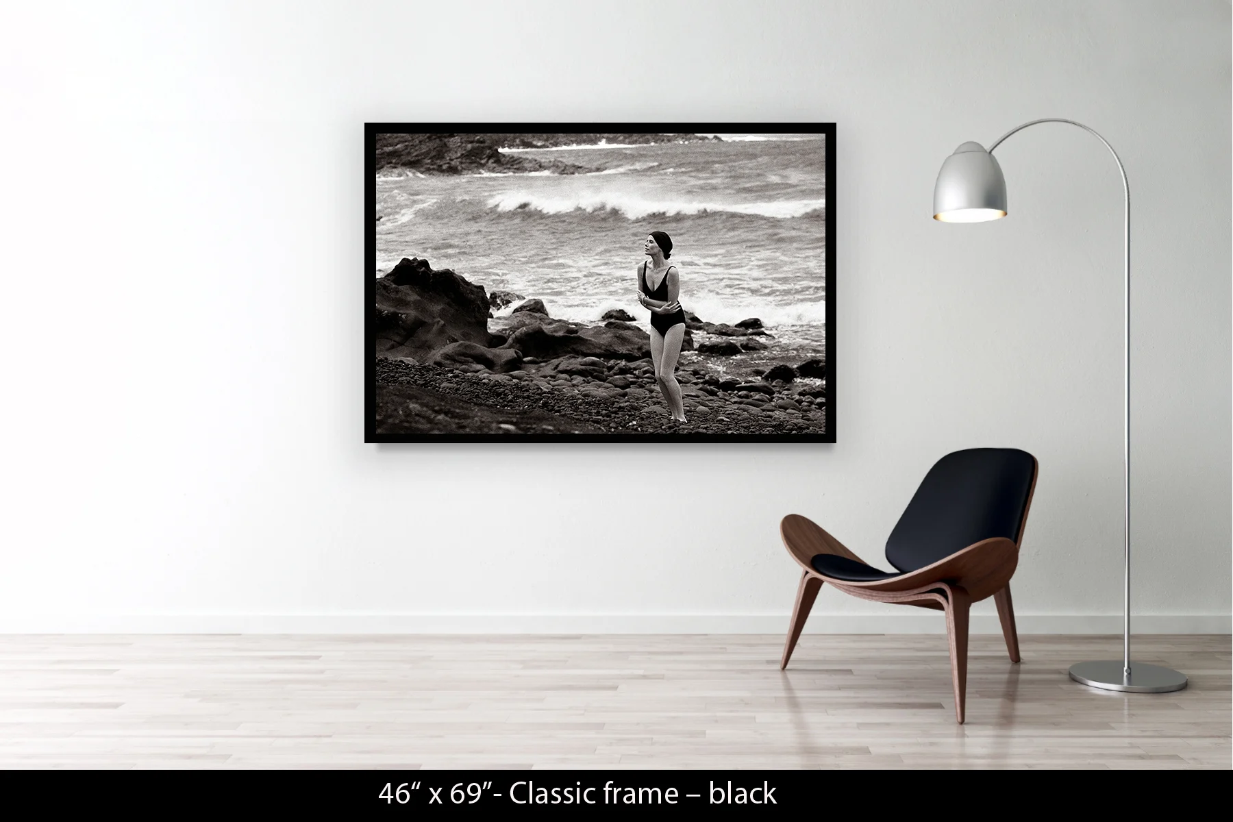 46"x69" | Classic Frame Black
