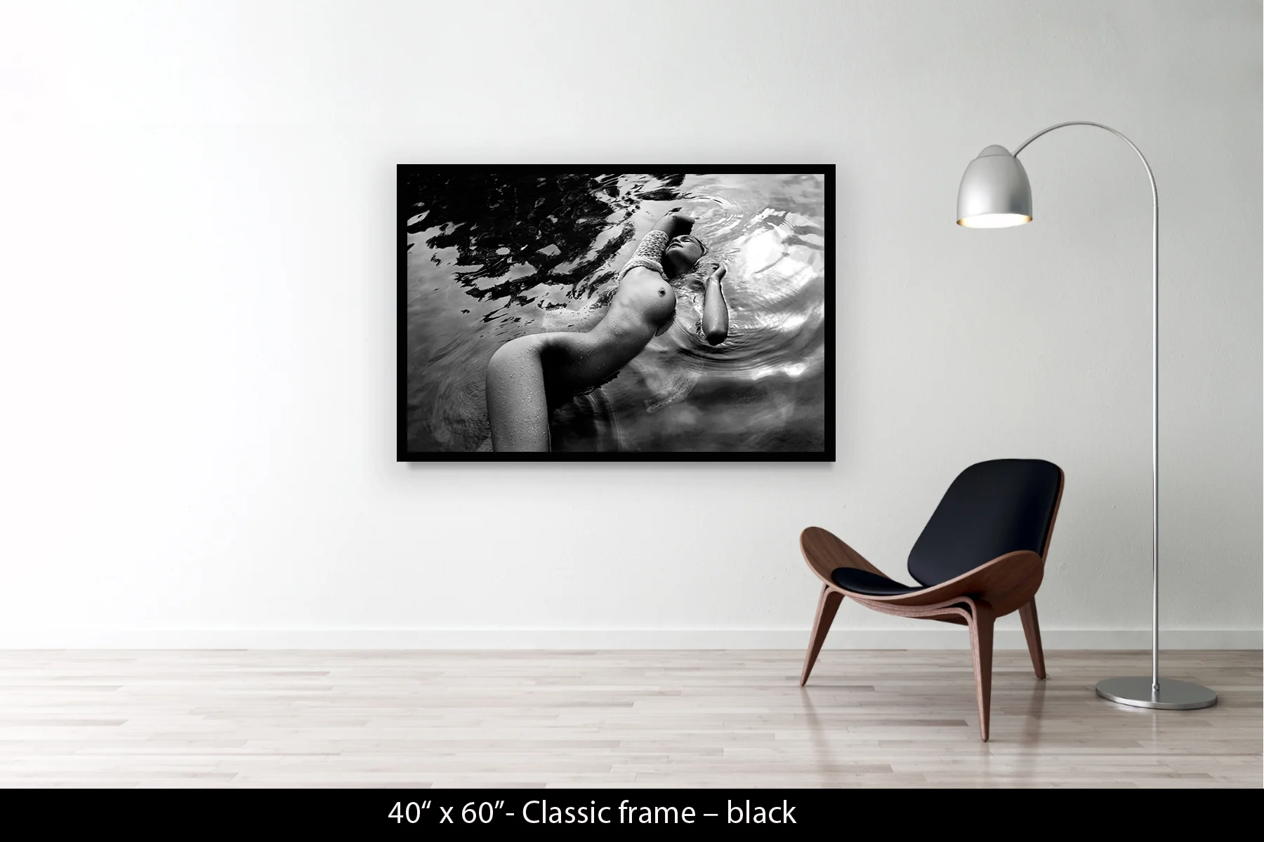 40"x60" | Classic Frame Black