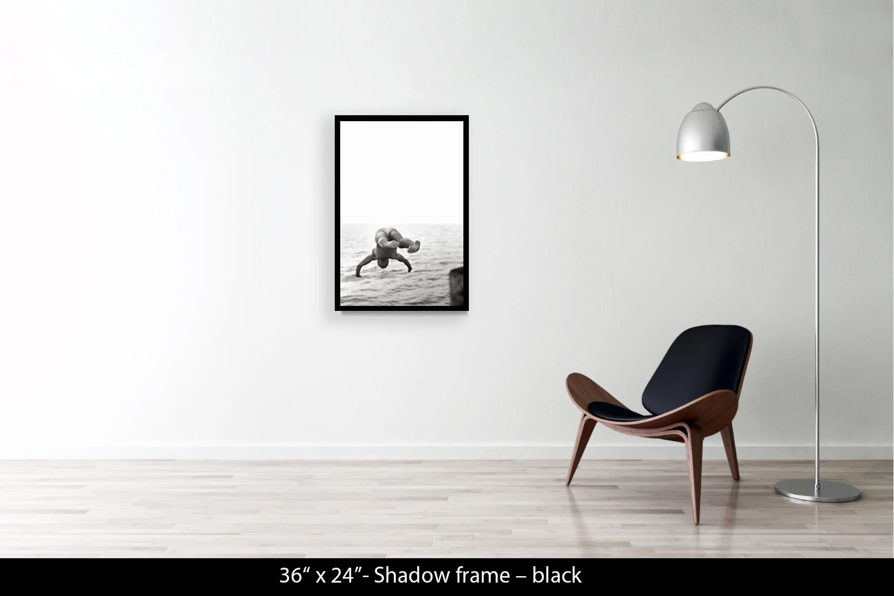 36"x24" | Shadow Frame Black