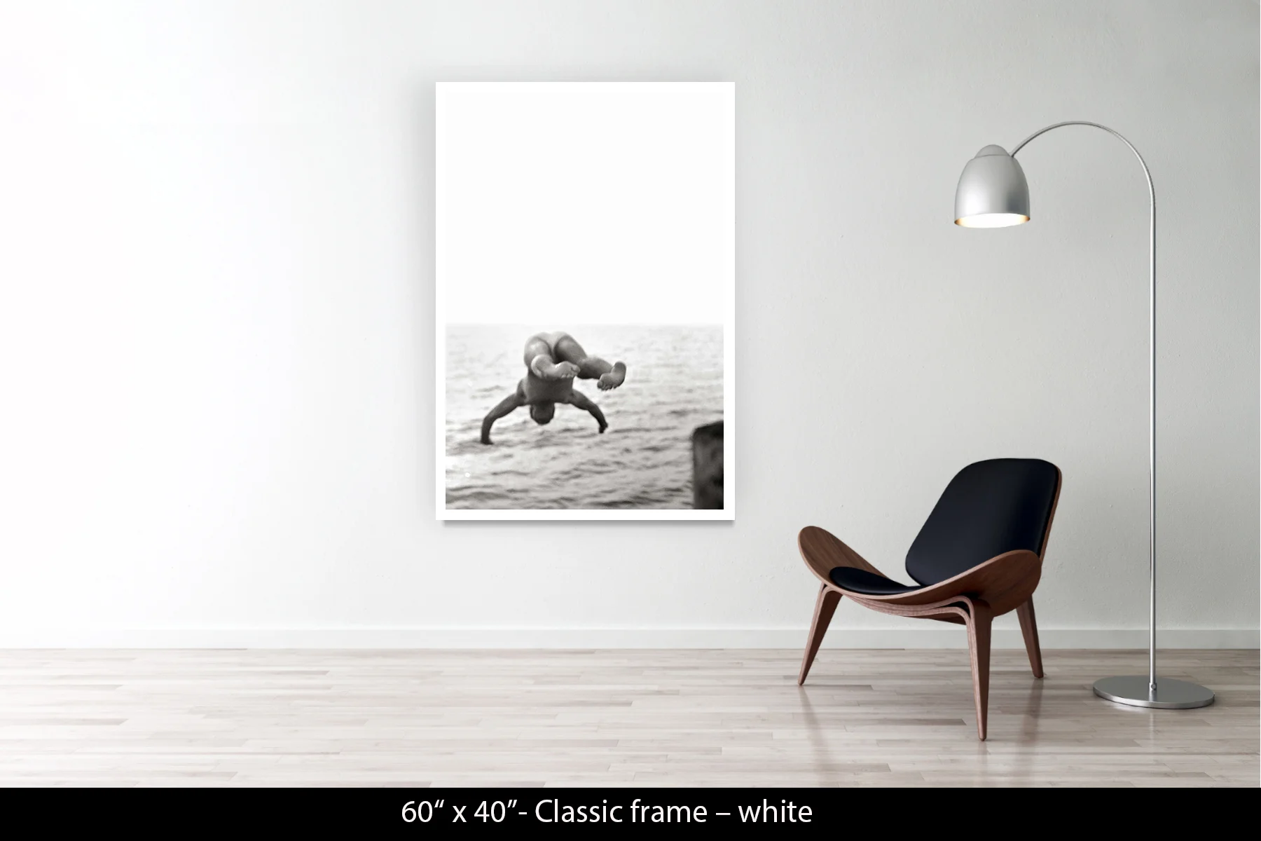 60"x40" | Classic Frame White