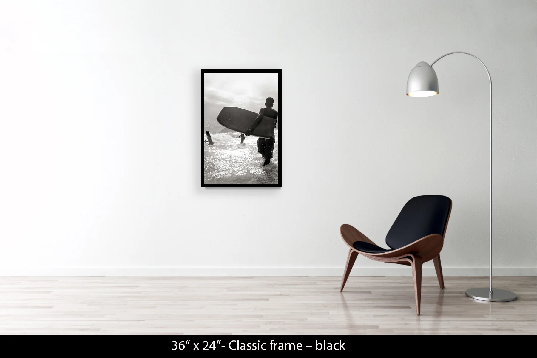 36"x24" | Classic Frame Black