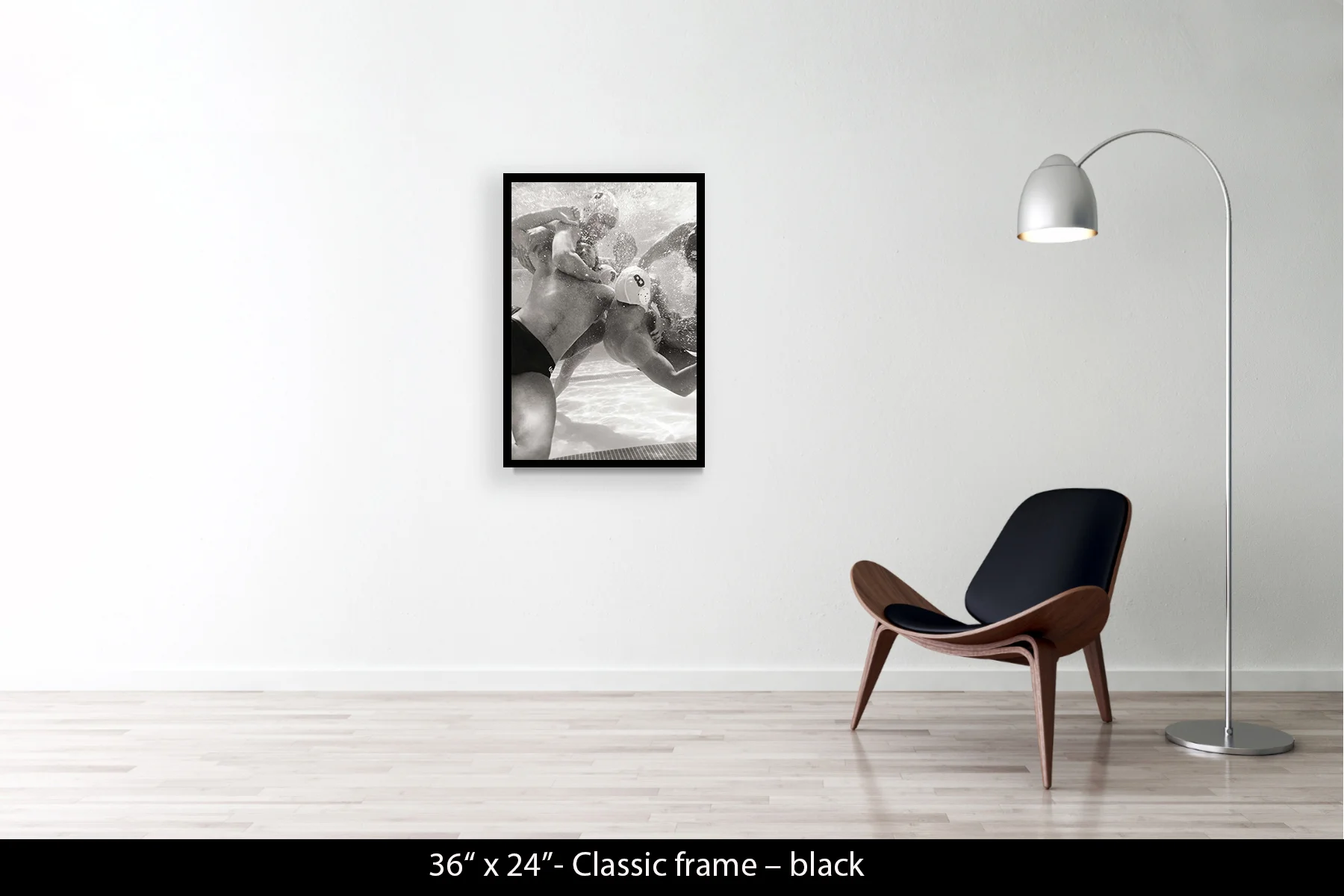 36"x24" | Classic Frame Black