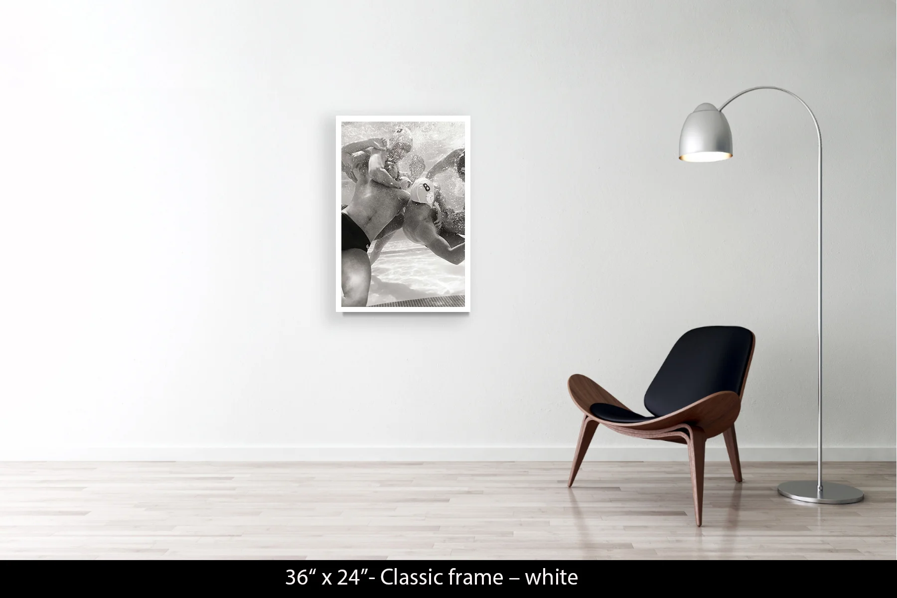 36"x24" | Classic Frame White