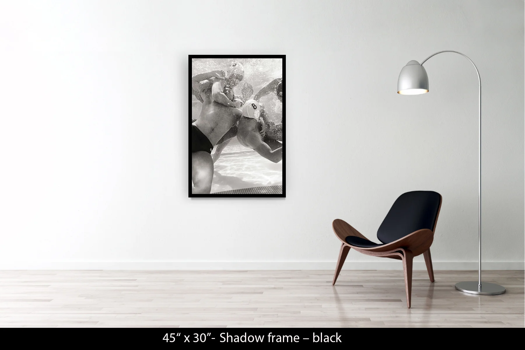 45"x30" | Shadow Frame Black