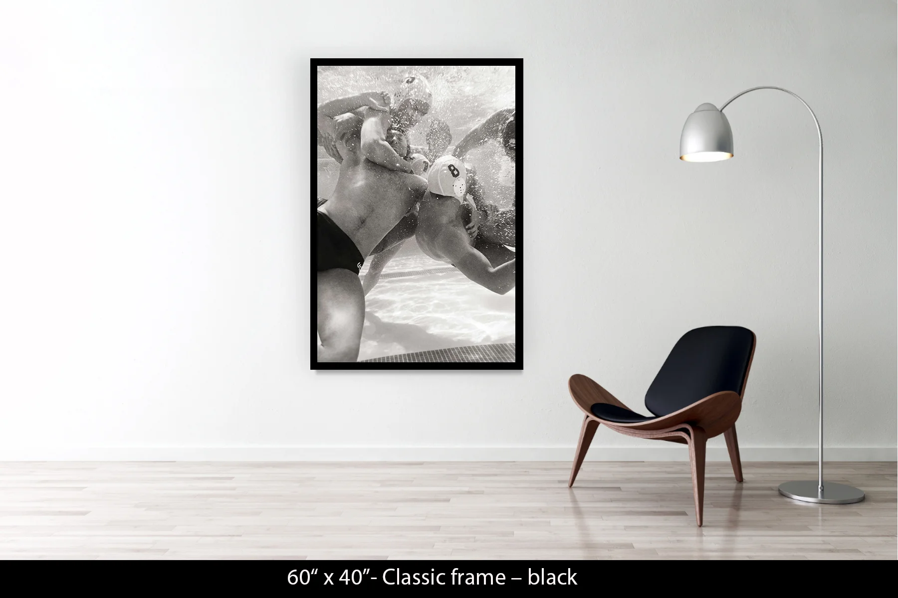 60"x40" | Classic Frame Black