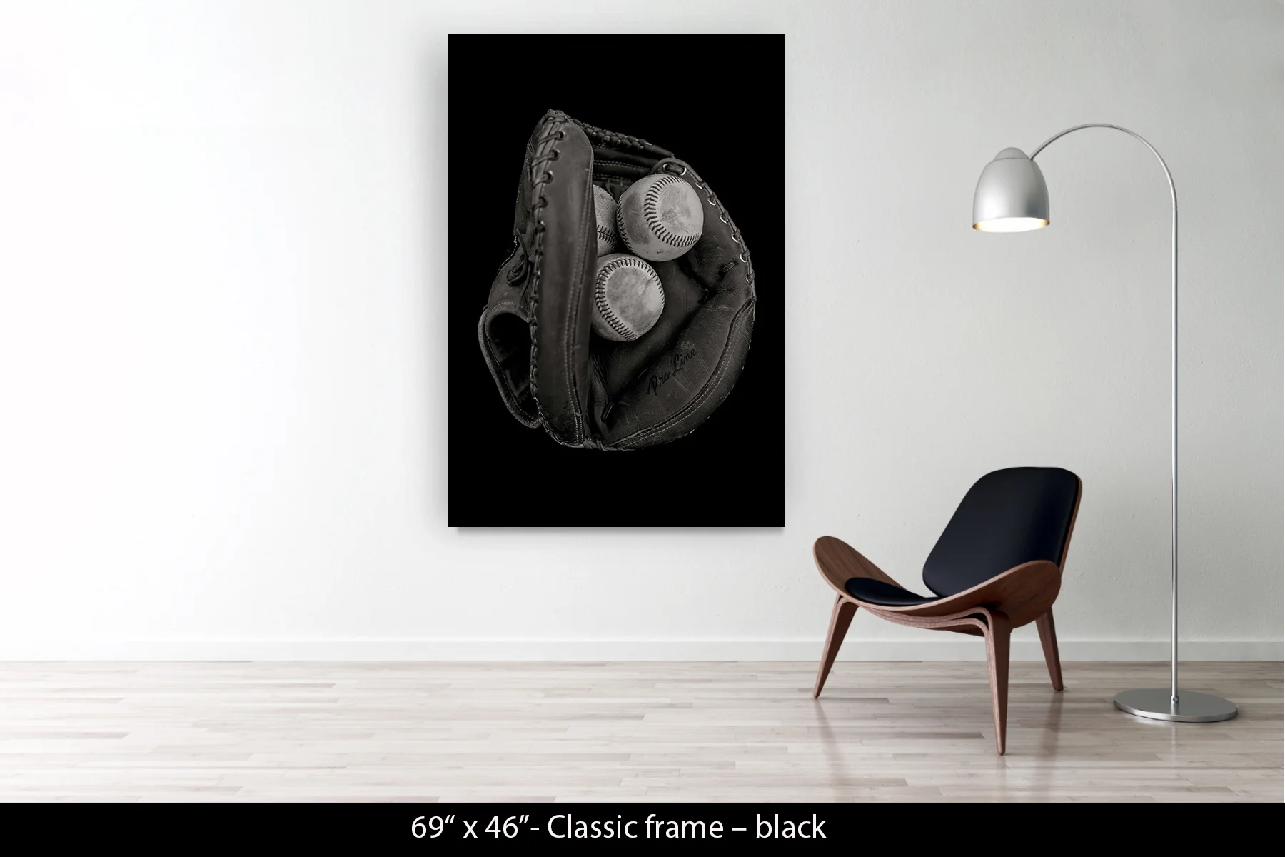 69"x46" | Classic Frame Black