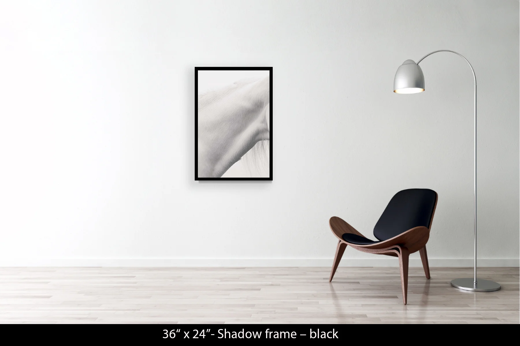 36"x24" | Shadow Frame Black