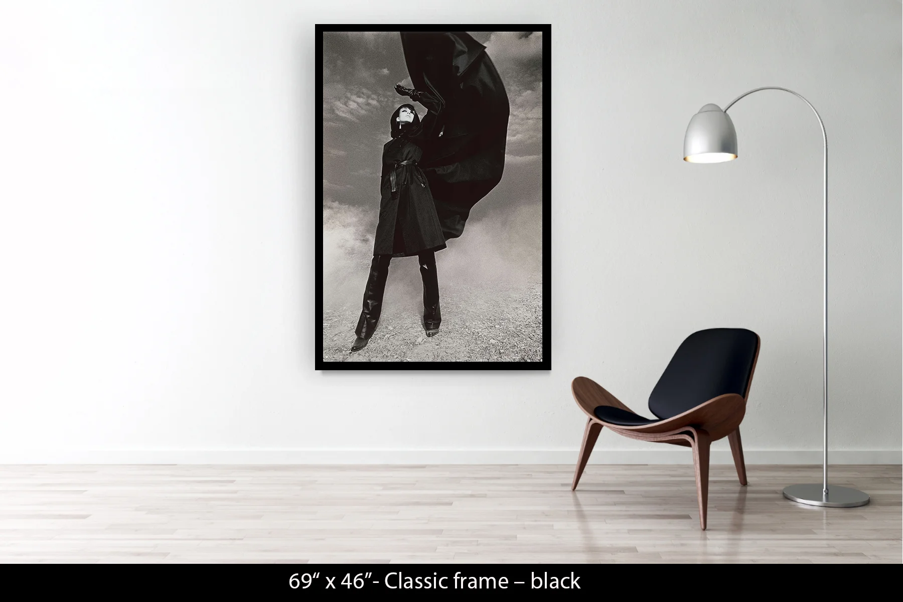 69"x46" | Classic Frame Black