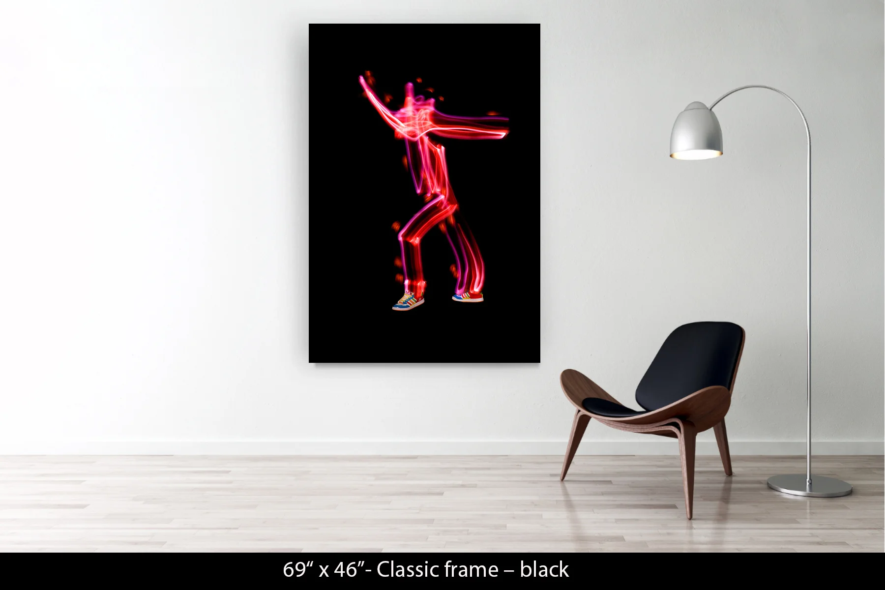 69"x46" | Classic Frame Black