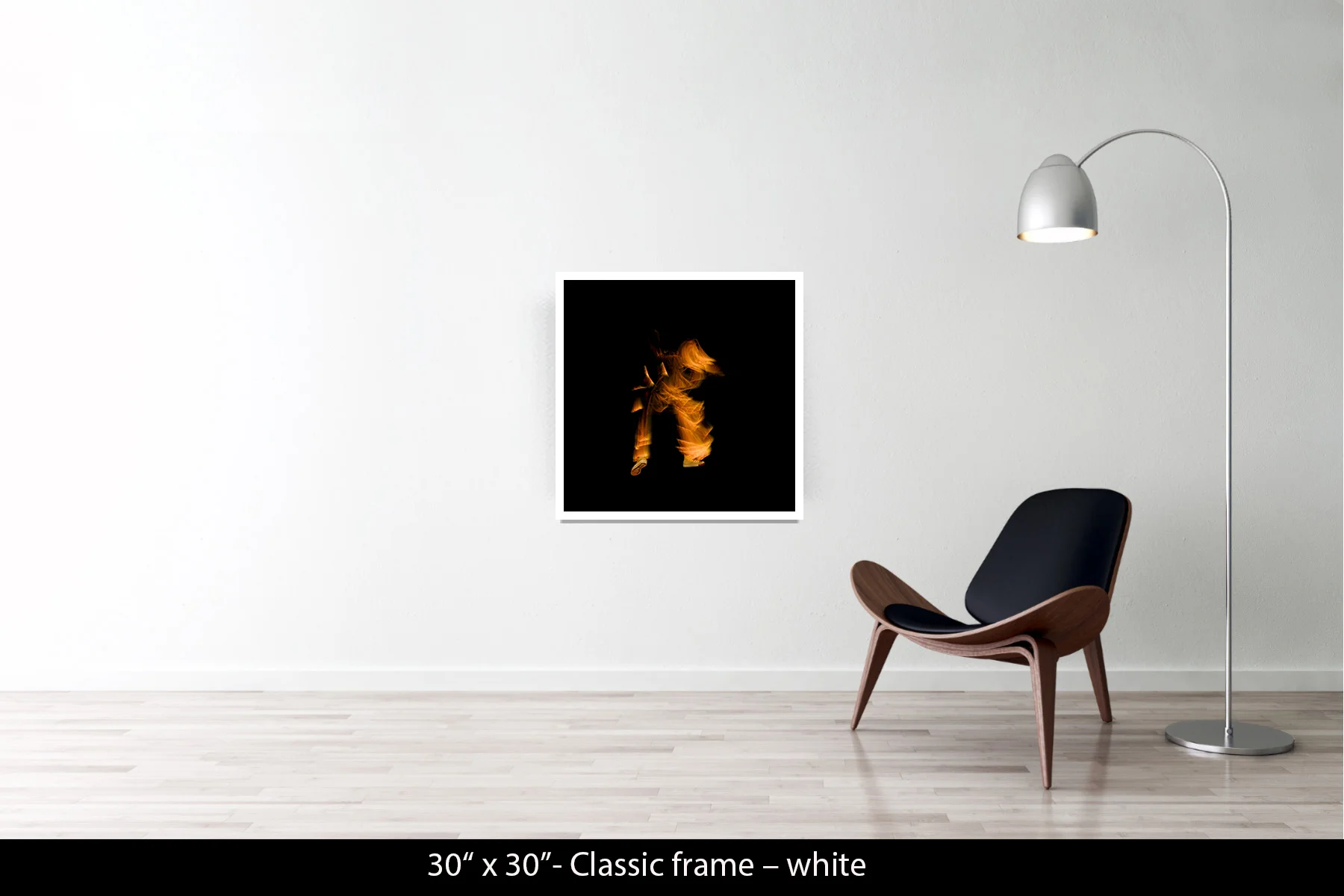 30"x30" | Classic Frame White